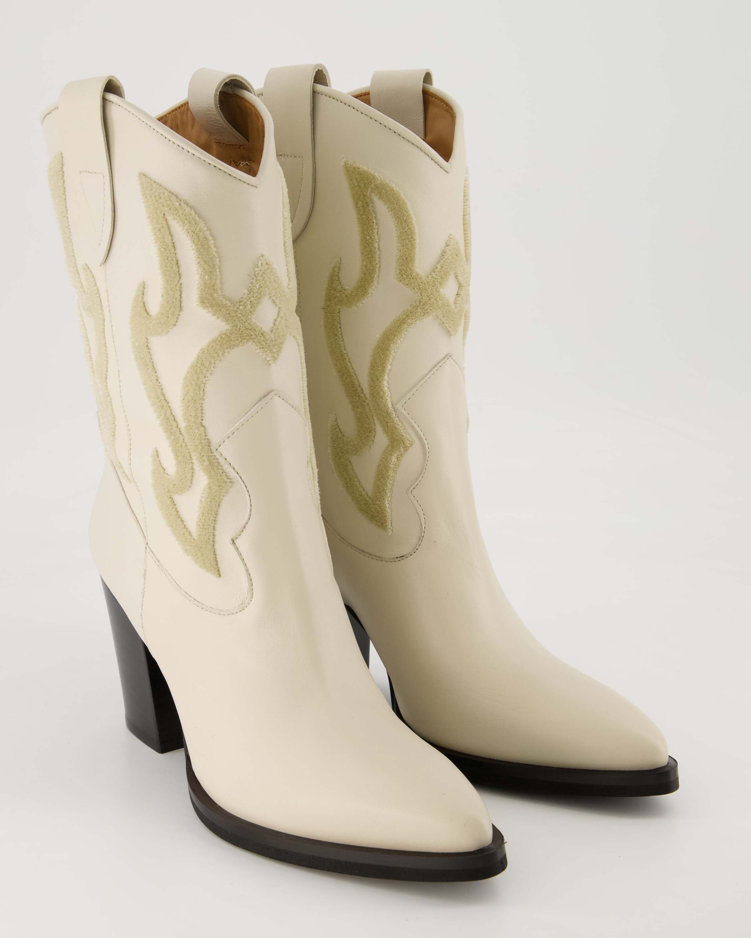 George Watts H474 Cowboy Boots Obermaterial: Leder