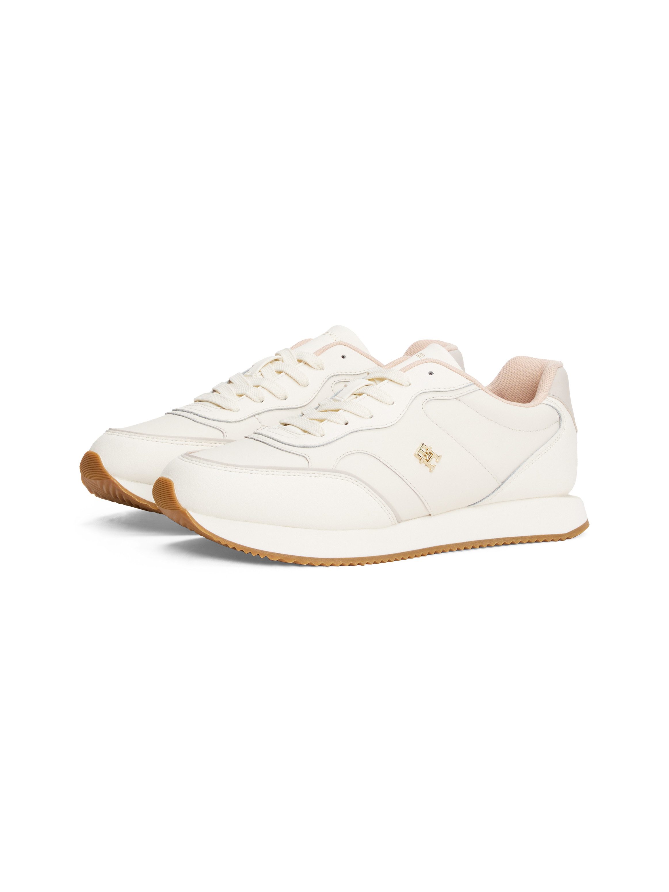 LEATHER RUNNER Plateausneaker