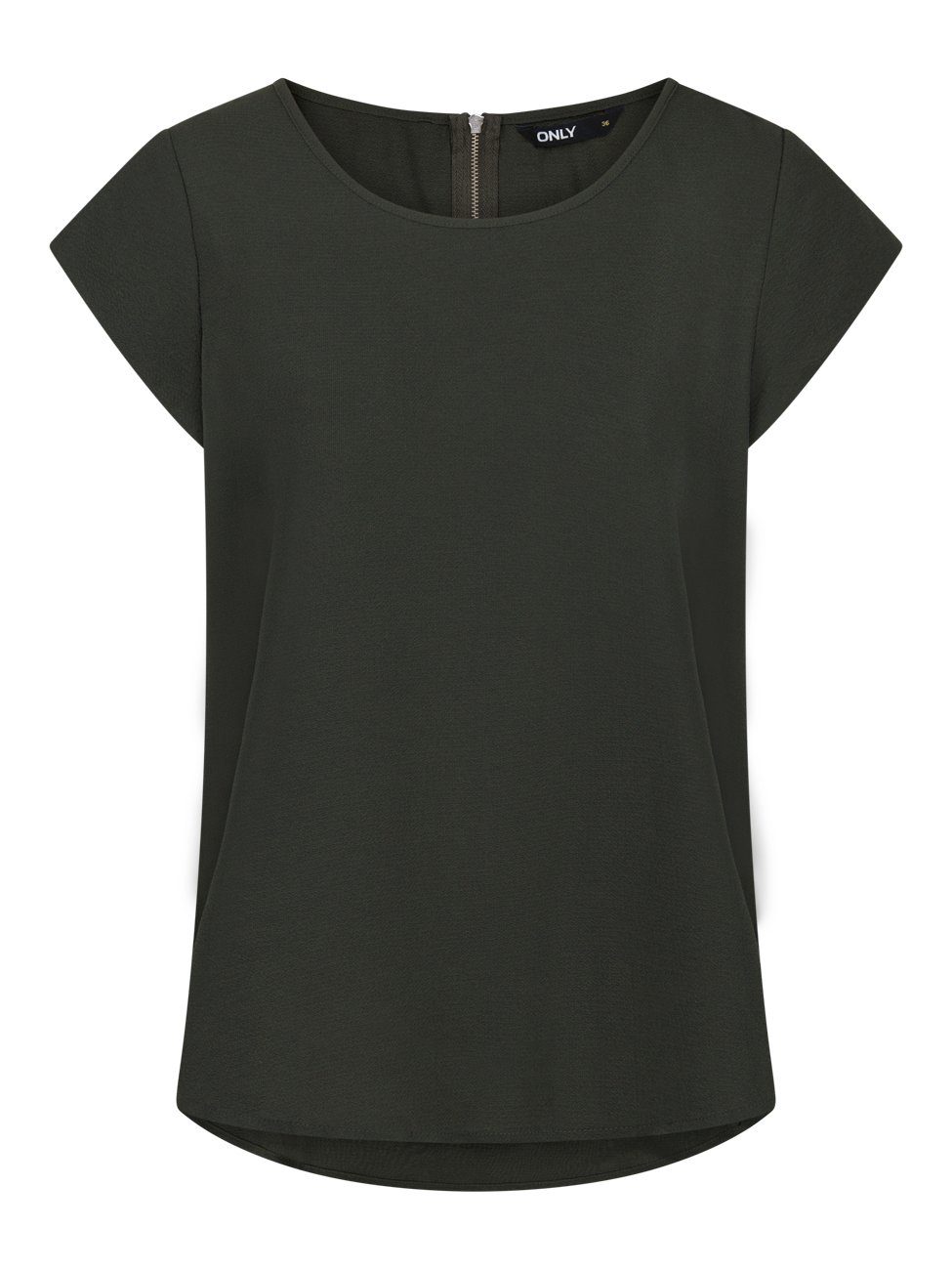 Top Regular Kurzarm Damen mit Basic ONLVIC ONLY Rosin Shirt Fit (15284243) (2-tlg) T-Shirt Rundhalsausschnitt Tee