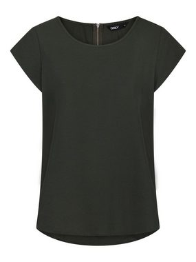 ONLY T-Shirt Damen Top ONLVIC Regular Fit (2-tlg) Basic Kurzarm Tee Shirt mit Rundhalsausschnitt