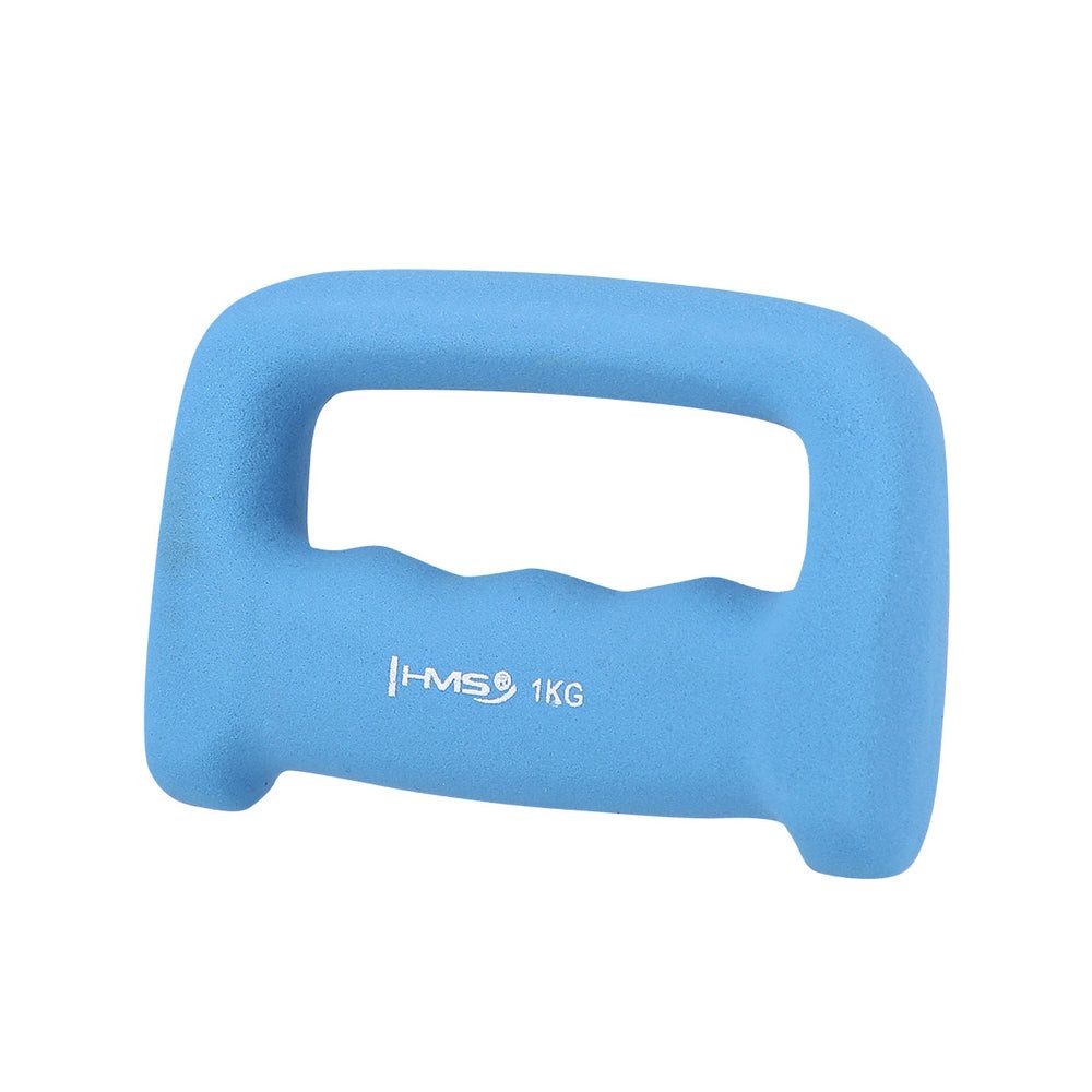 HMS Hantel Griffhantel Neoprenhantel Fitnesshantel, (Spar-Set, 0 kg Griffhantel, 1), ergonomisch, rutschfest, Neopren