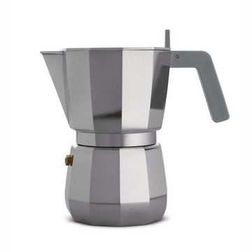 Alessi Espressokocher Espressokocher MOKA modern 1, 0.07l Kaffeekanne, Nicht für Induktion geeignet