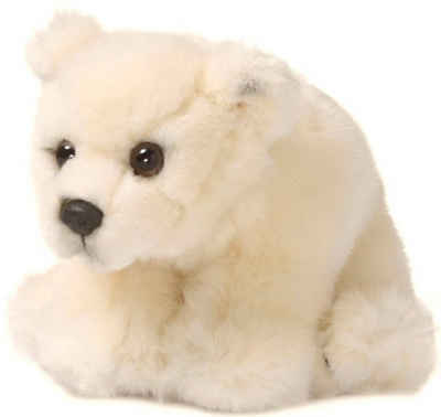 WWF Kuscheltier »Eisbär 15 cm«, zum Teil aus recyceltem Material