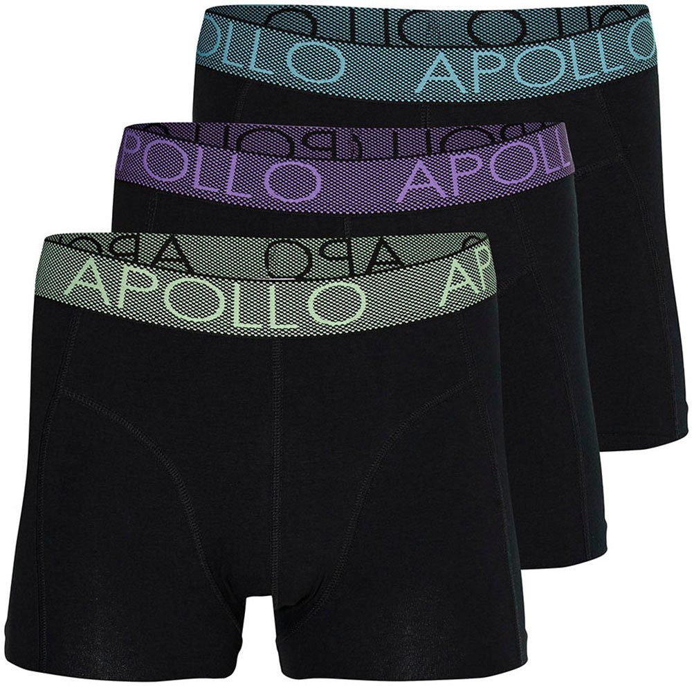 Apollo Boxer MEN BOXERSHORTS (Spar-Pack, 3er Pack) mit hohem Baumwollanteil günstig online kaufen