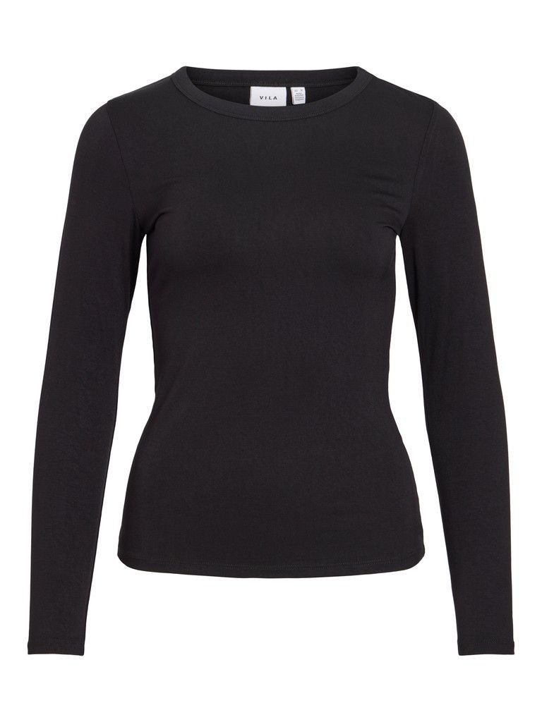 Vila Langarmshirt VIAMBIOSA O-NECK L/S TOP/1
