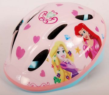 TPFSports Kinderfahrradhelm Disney Prinzessin Fahrrad / Skate Helm 52-56cm (Kinderhelm Freizeithelm 52-56cm Radhelm), verstellbarer Fahrradhelm Skaterhelm