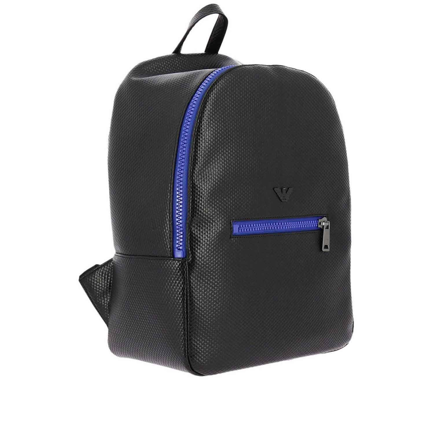 ARMANI COLLEZIONI Rucksack Armani Jeans Herren Rucksack Schwarz