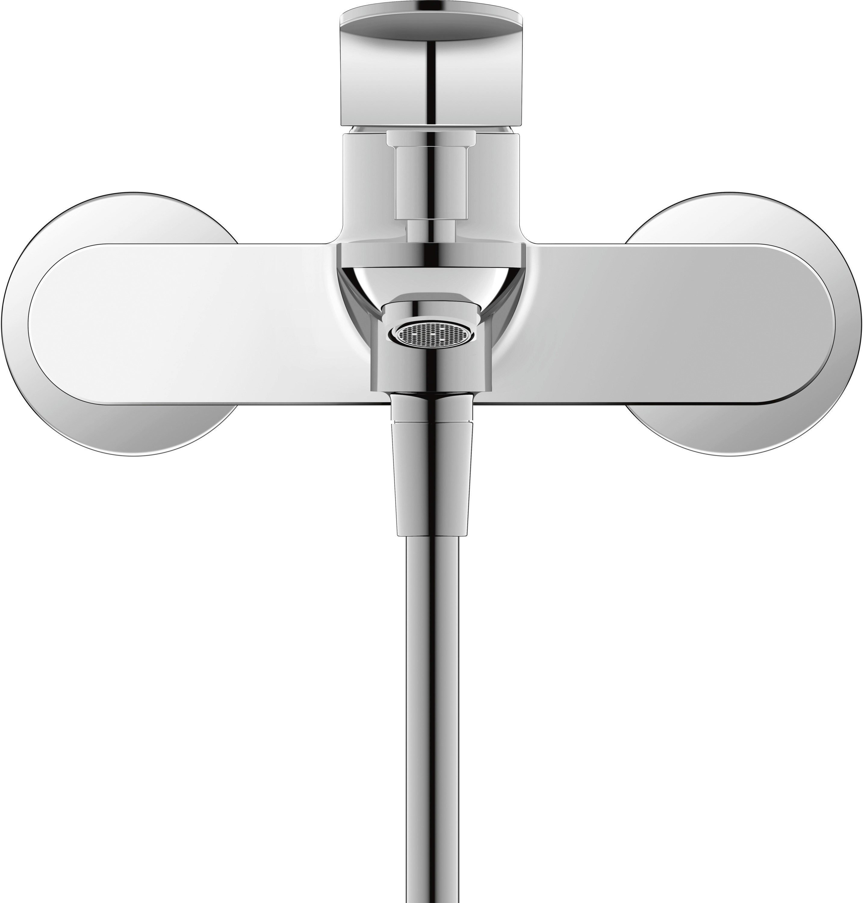 Duravit Wannenarmatur Wave Chrom Wanne AP Wannenarmatur Aufputz Wave Chrom