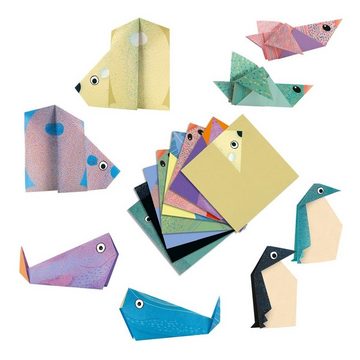 DJECO Kreativset DJ08777 Origami: Tiere der Arktis