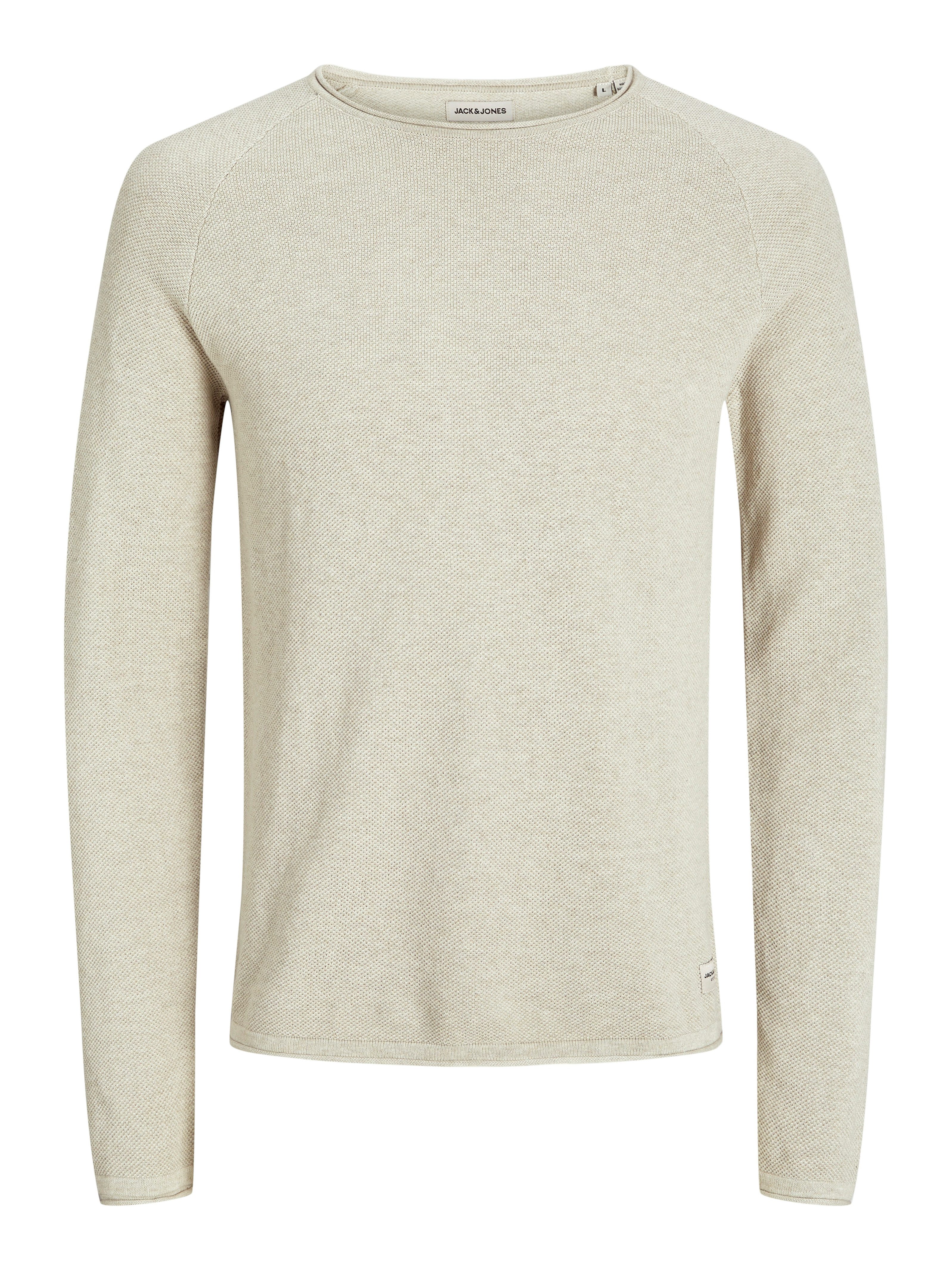 Rundhalspullover JJEHILL KNIT CREW NECK NOOS