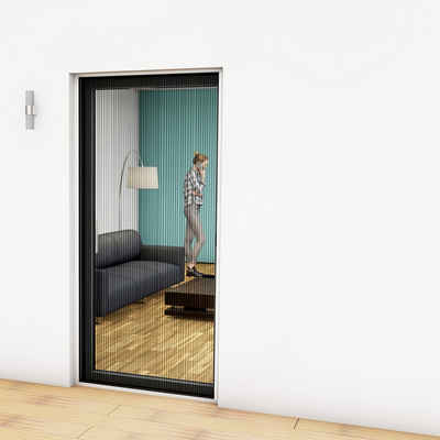hecht international Insektenschutz-Tür, weiß/anthrazit, BxH: 125x220 cm