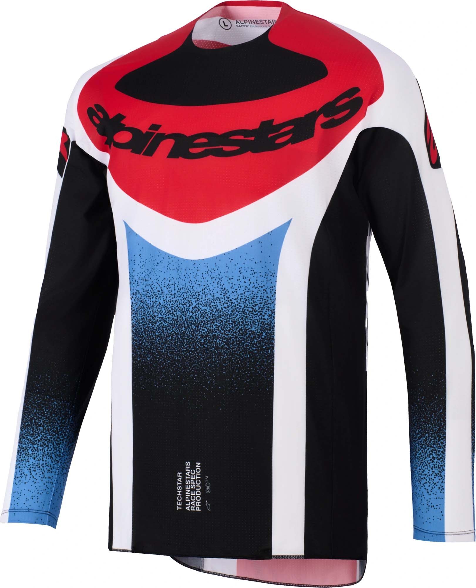 Alpinestars Motocross-Shirt Techstar KNIF Motocross Jersey robust