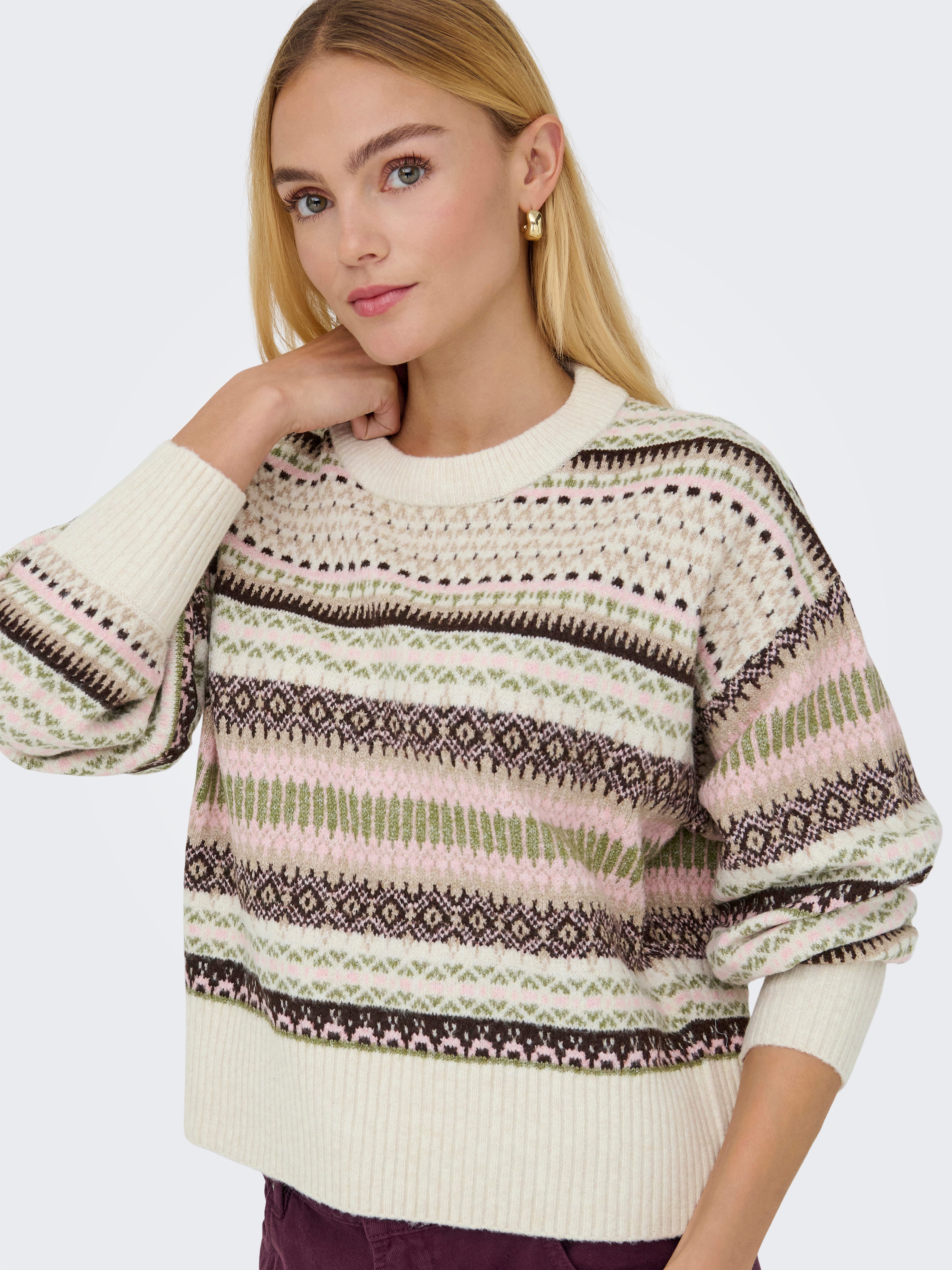 ONLY Strickpullover ONLARIANNE L/S PULLOVER KNT NOOS