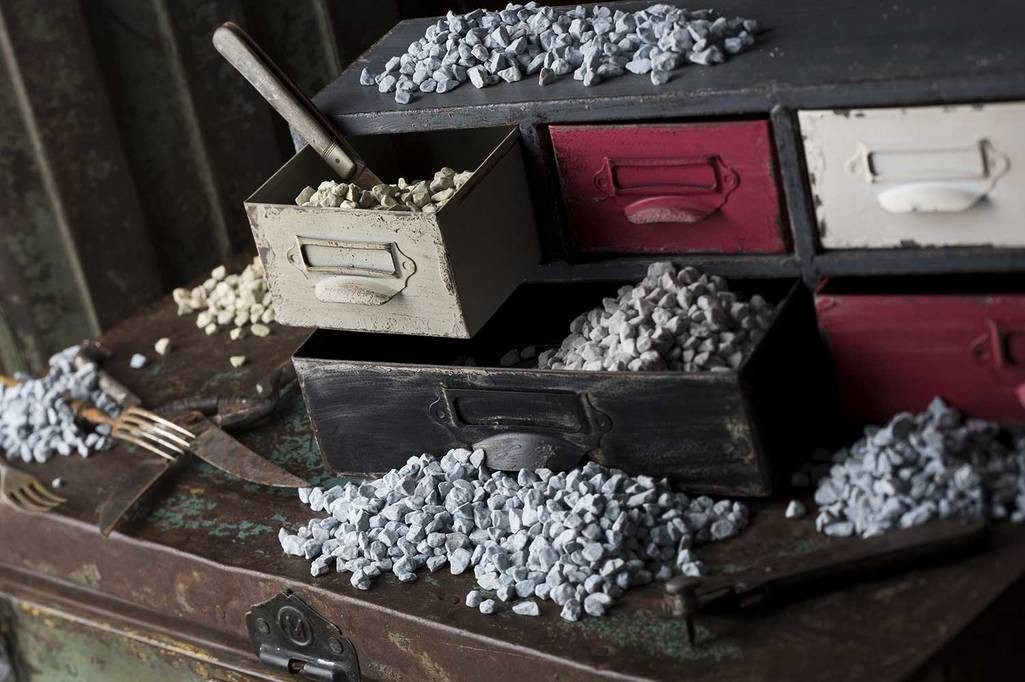 Eurosand Dekokies Dekosteine Farbsteine 9-13mm - 500g Bunte Steine