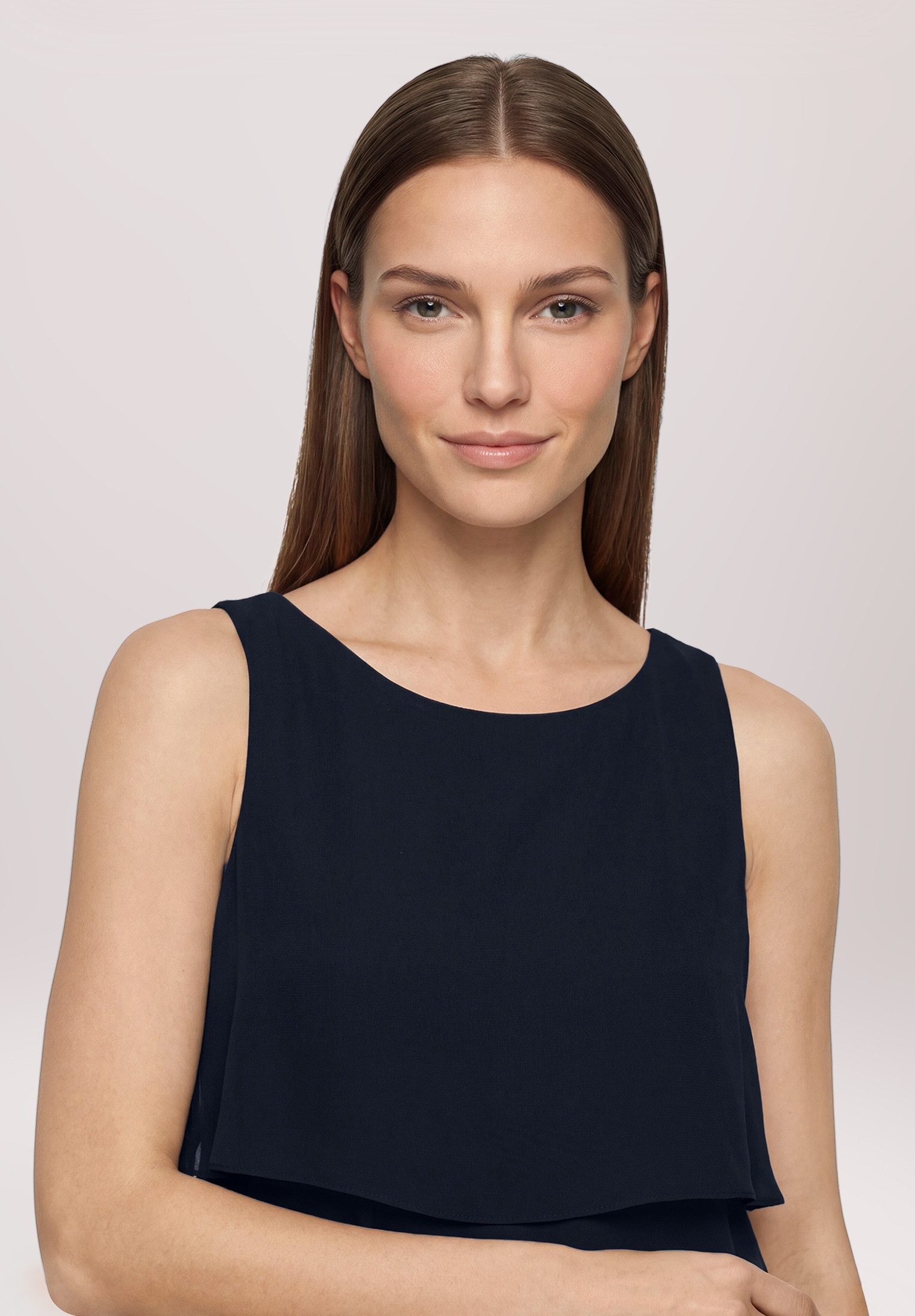 Vera Mont Cocktailkleid Damen mit Volant Volant – Bild 2 von 5