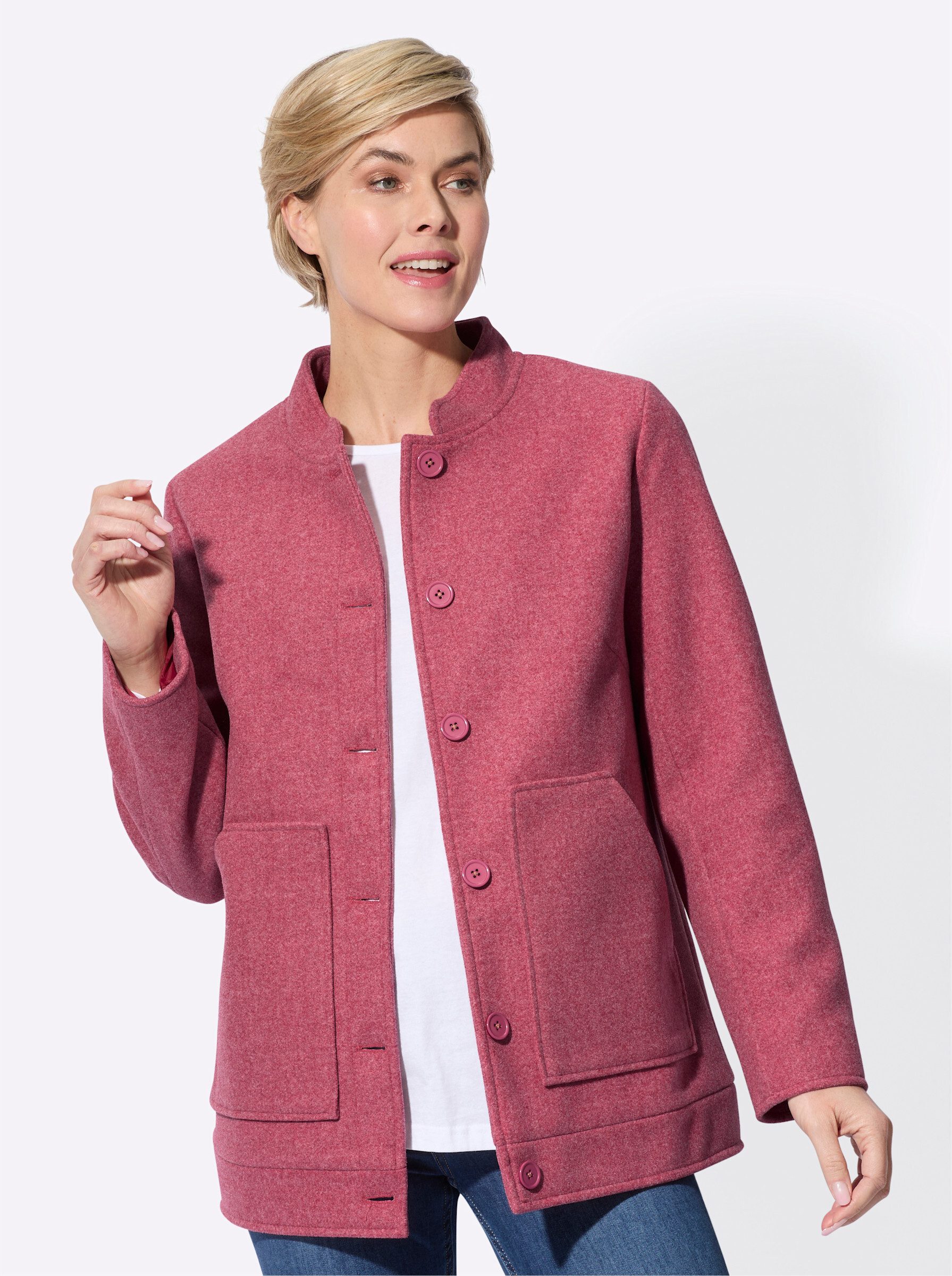 Classic Basics Walkjacke, ohne Kapuze günstig online kaufen