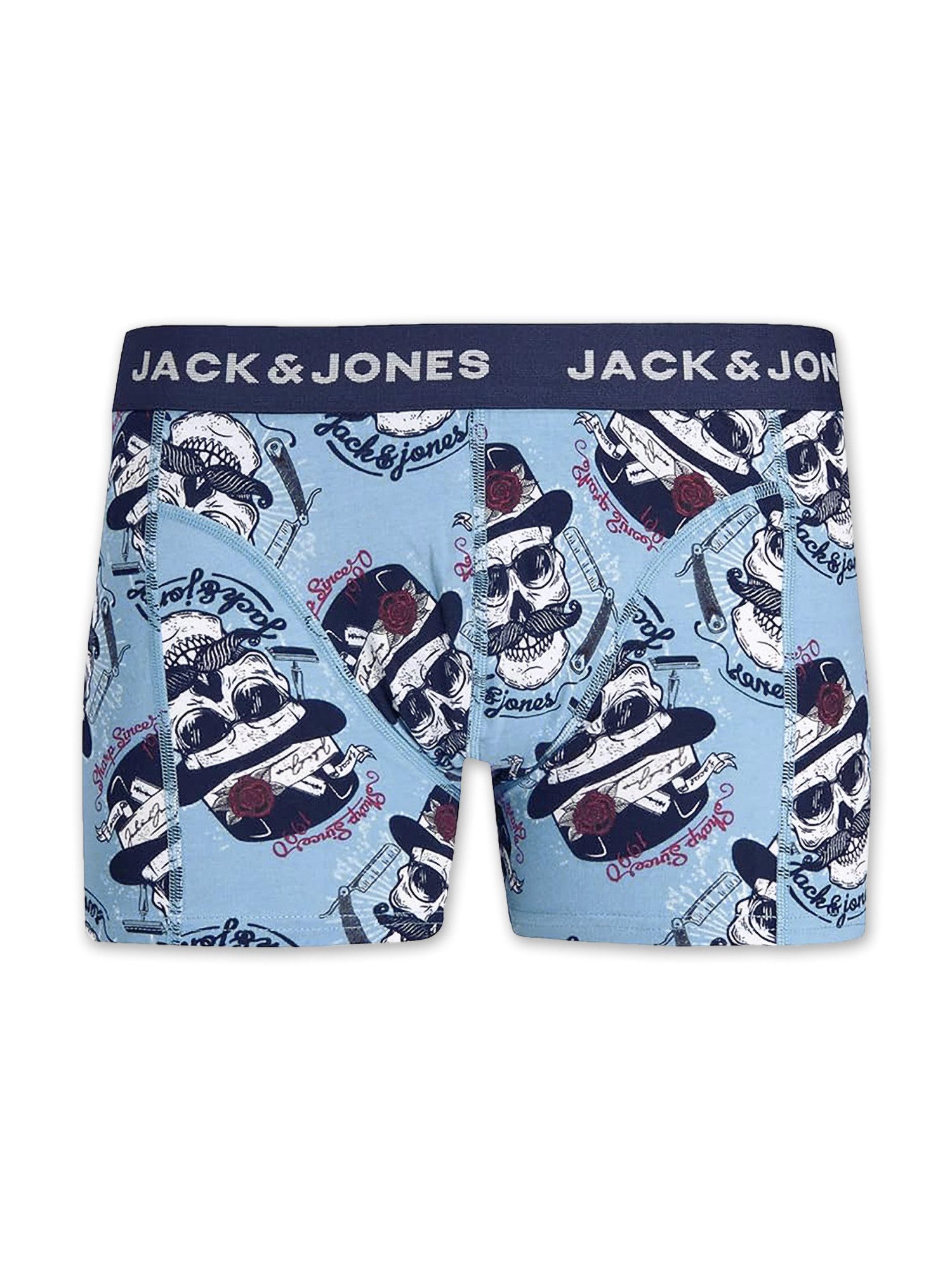 Jack & Jones Boxershorts Jacvel (5-St., 5er Pack) gute Passform durch elastische Baumwollqualität