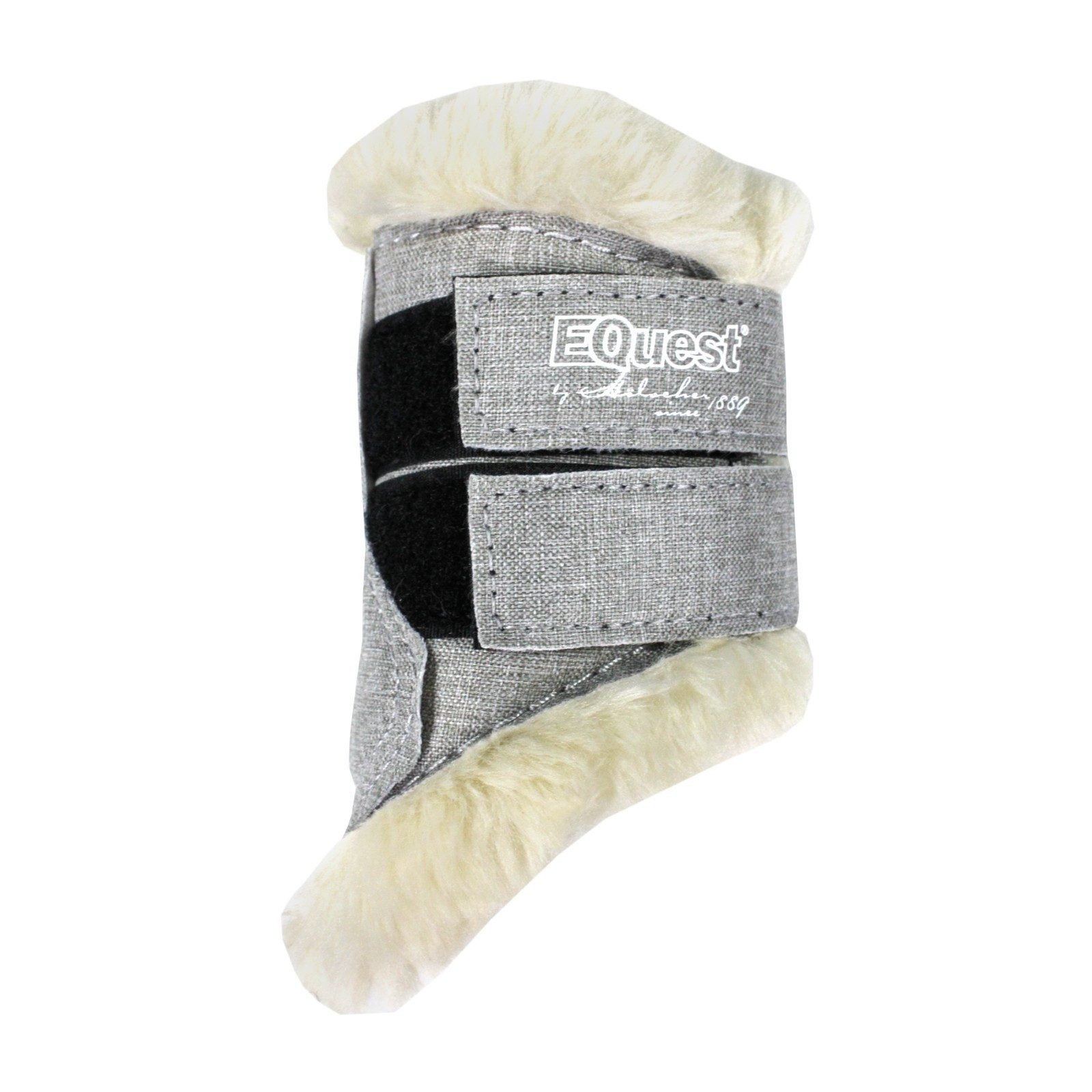 EQuest Gamaschen Softgamasche speziell für Mini-Shetty, 2er Set - Grau