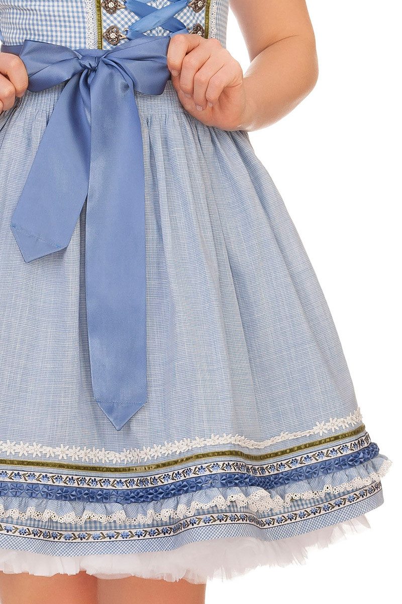 Krüger Madl Dirndl Mini Dirndl 2tlg. - MONA - hellblau