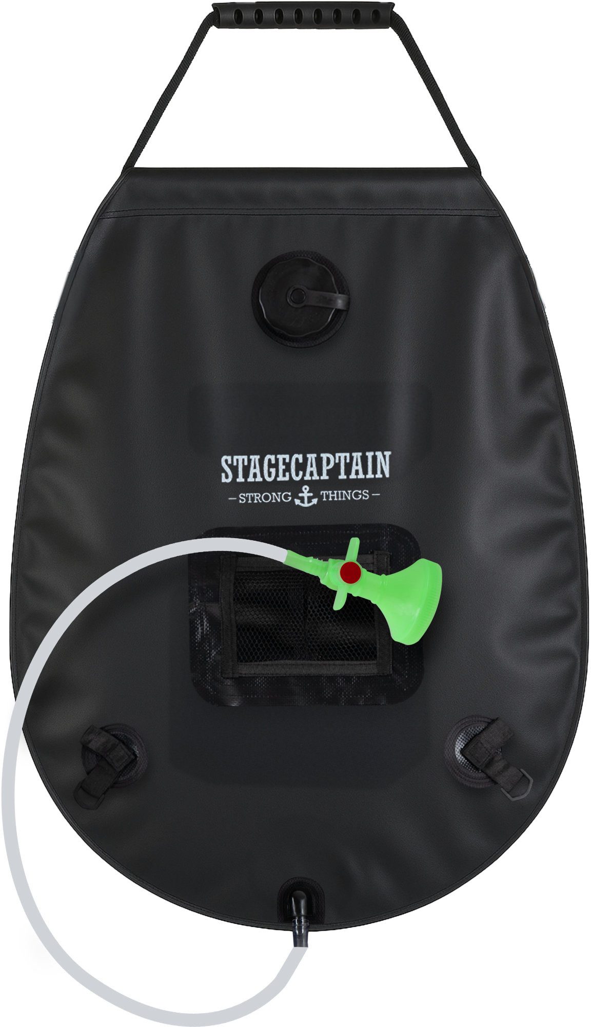 Stagecaptain Solardusche Stagecaptain MD-20 Deluxe Showerqueen Mobildusche (Campingdusche, 1 St., Inkl. Netzbeutel und Aufhängevorrichtung), Reisedusche Solar mit Duschkopf