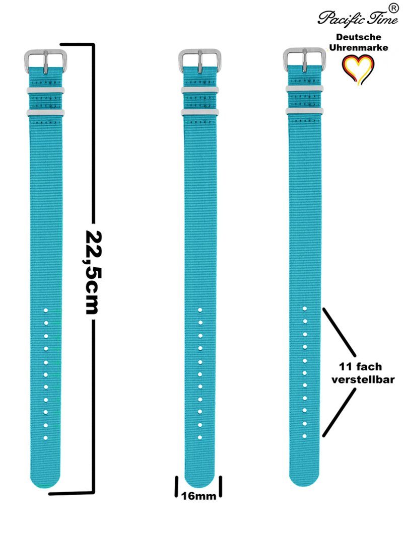 Pacific Time Quarzuhr Kinder Armbanduhr Pferd violett Wechselarmband, Mix und Match Design - Gratis Versand – Bild 5 von 5