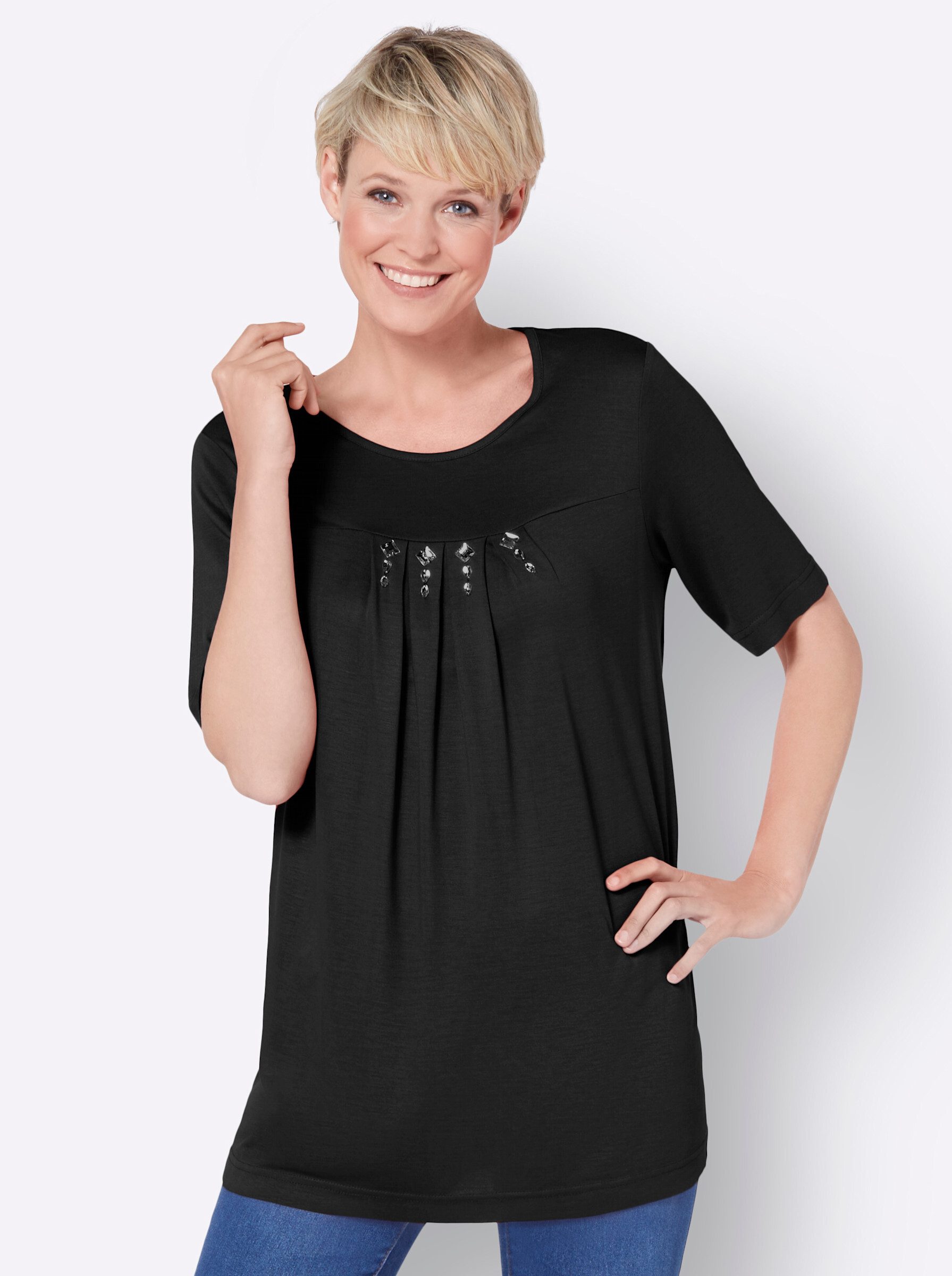 Sieh an! T-Shirt Kurzarmshirt . günstig online kaufen