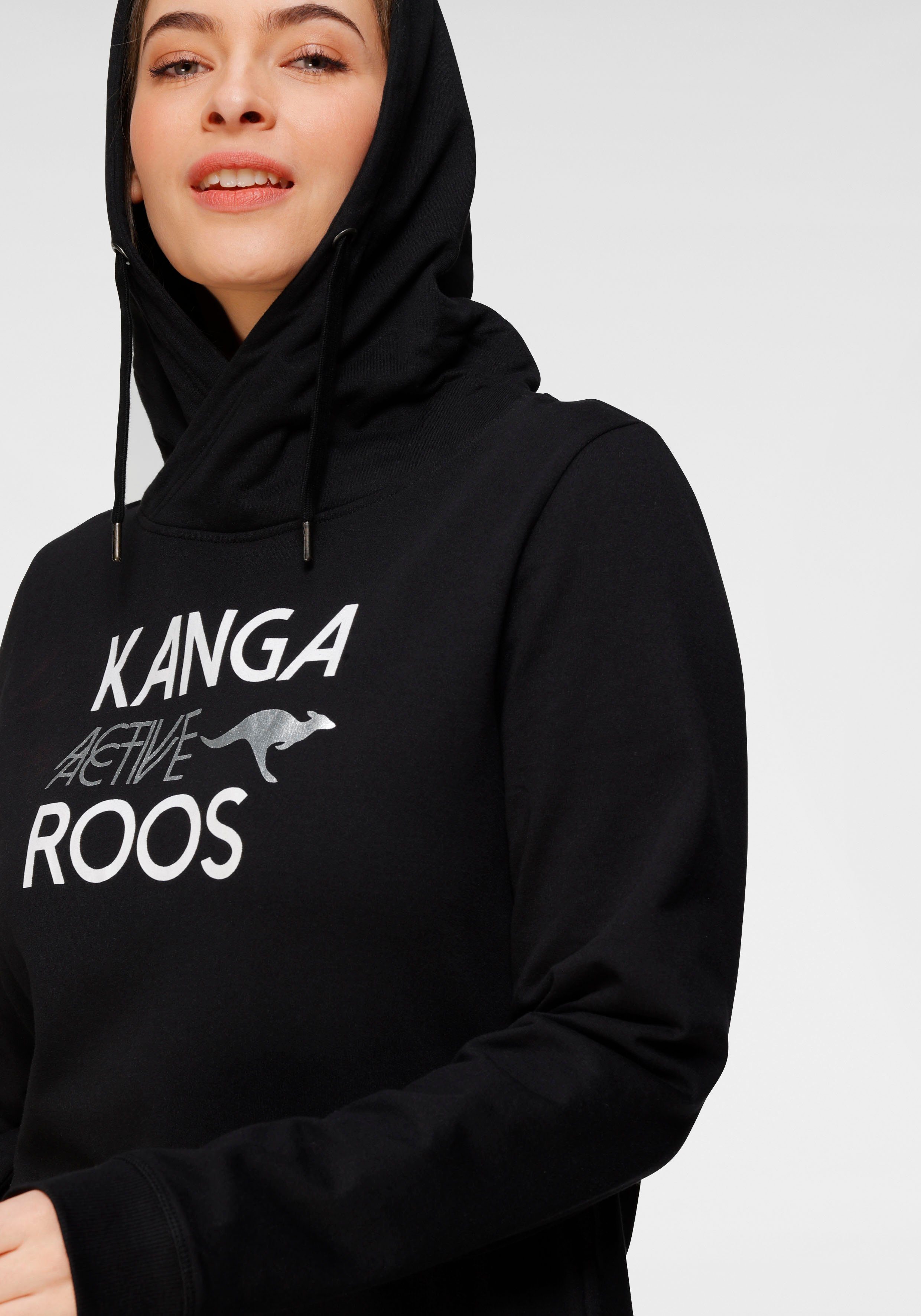 KangaROOS Sweatshirt Große Größen schwarz