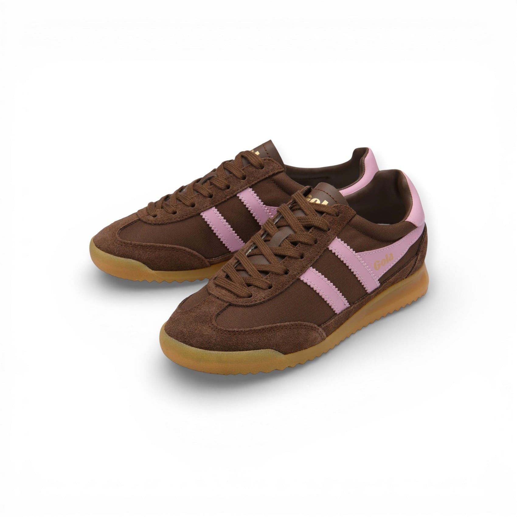 Gola Tornado 2026 dunkelbraun/candypink Damen Sneaker