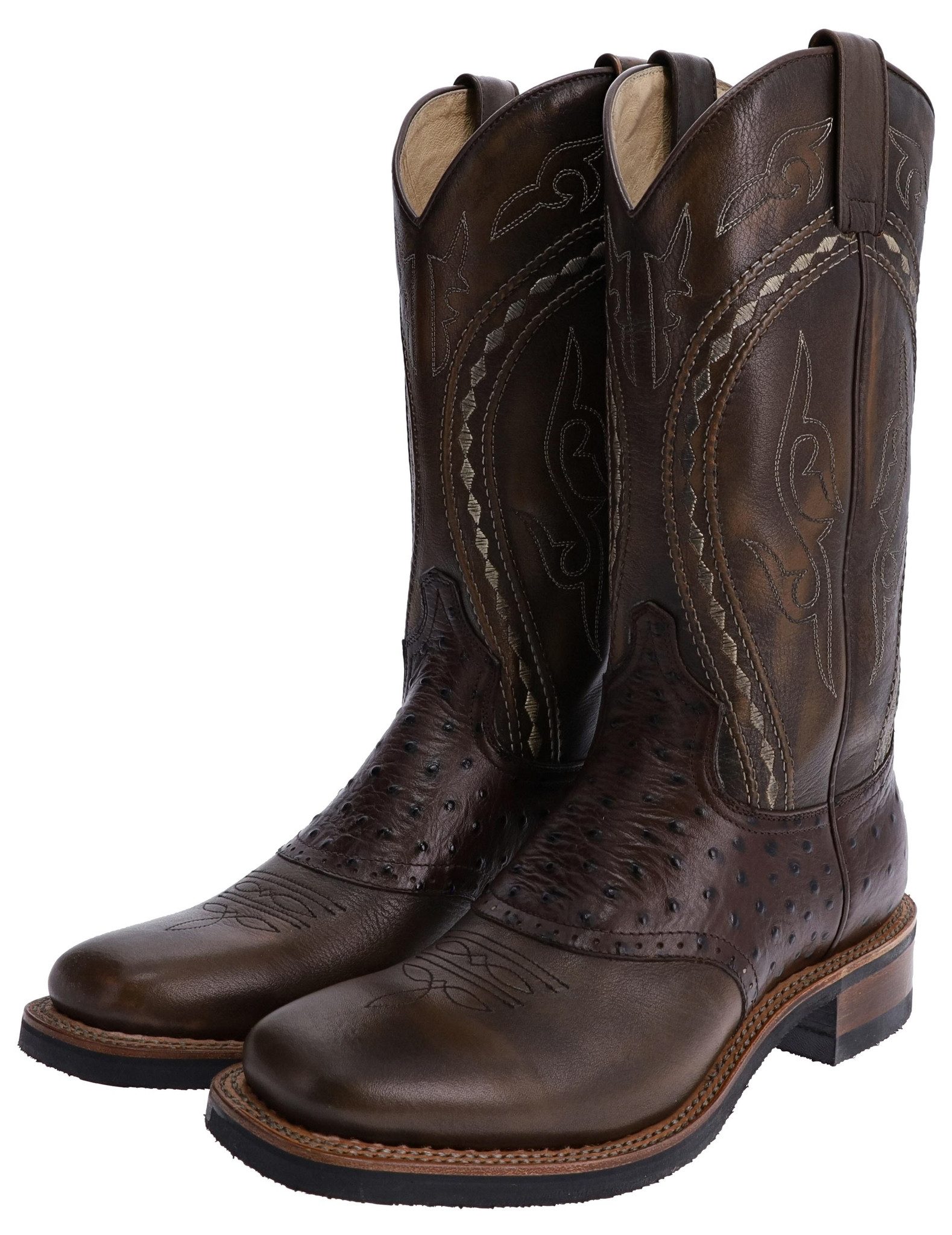 Sendra Boots 8048 RETRO Braun Cowboystiefel günstig online kaufen