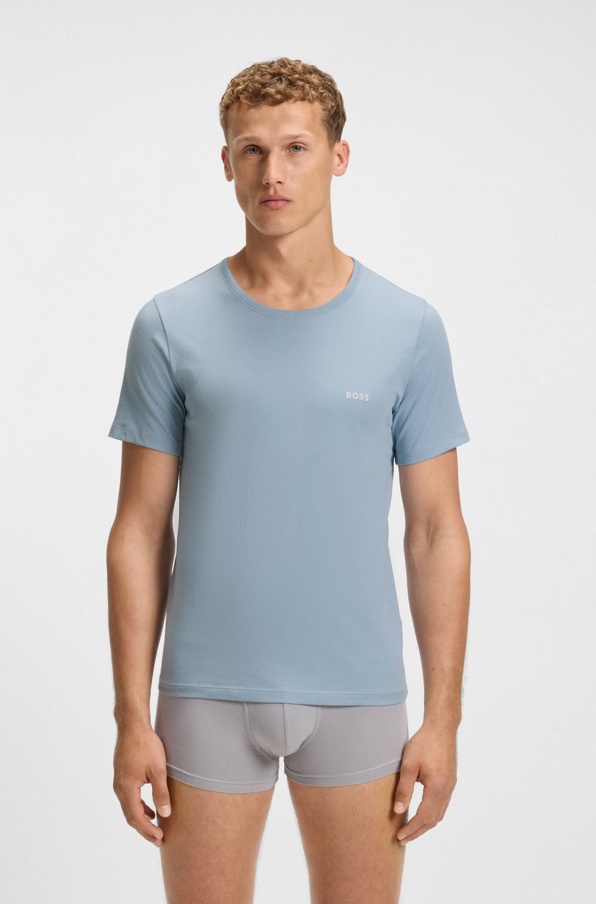 BOSS T-Shirt TShirtRN 3P Classic (3-tlg) günstig online kaufen
