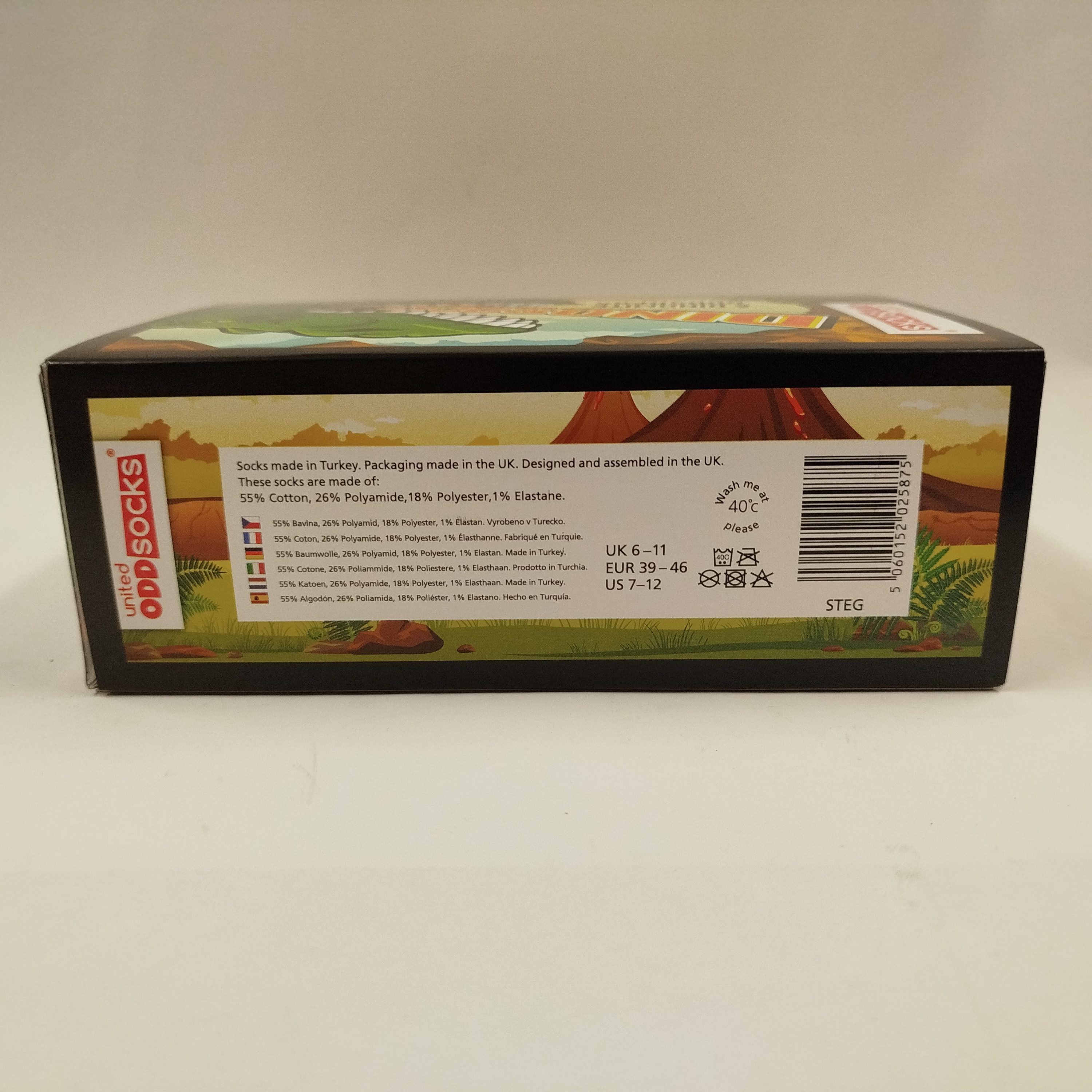 United Oddsocks Freizeitsocken Dino Oddsocks Socken in 39-46 im 6er Set günstig online kaufen