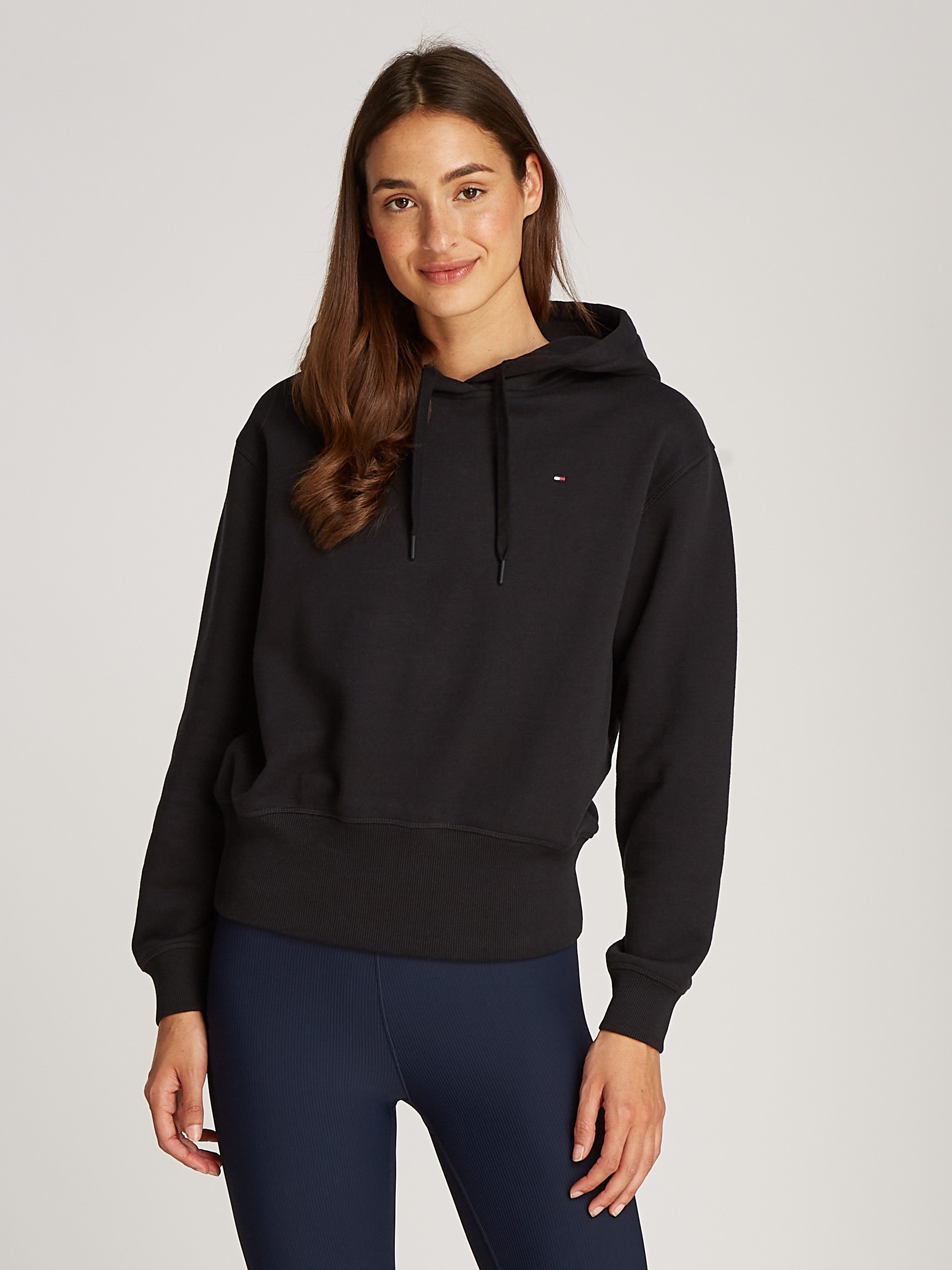 Tommy Hilfiger Kapuzensweatshirt FLAG ON CHEST günstig online kaufen