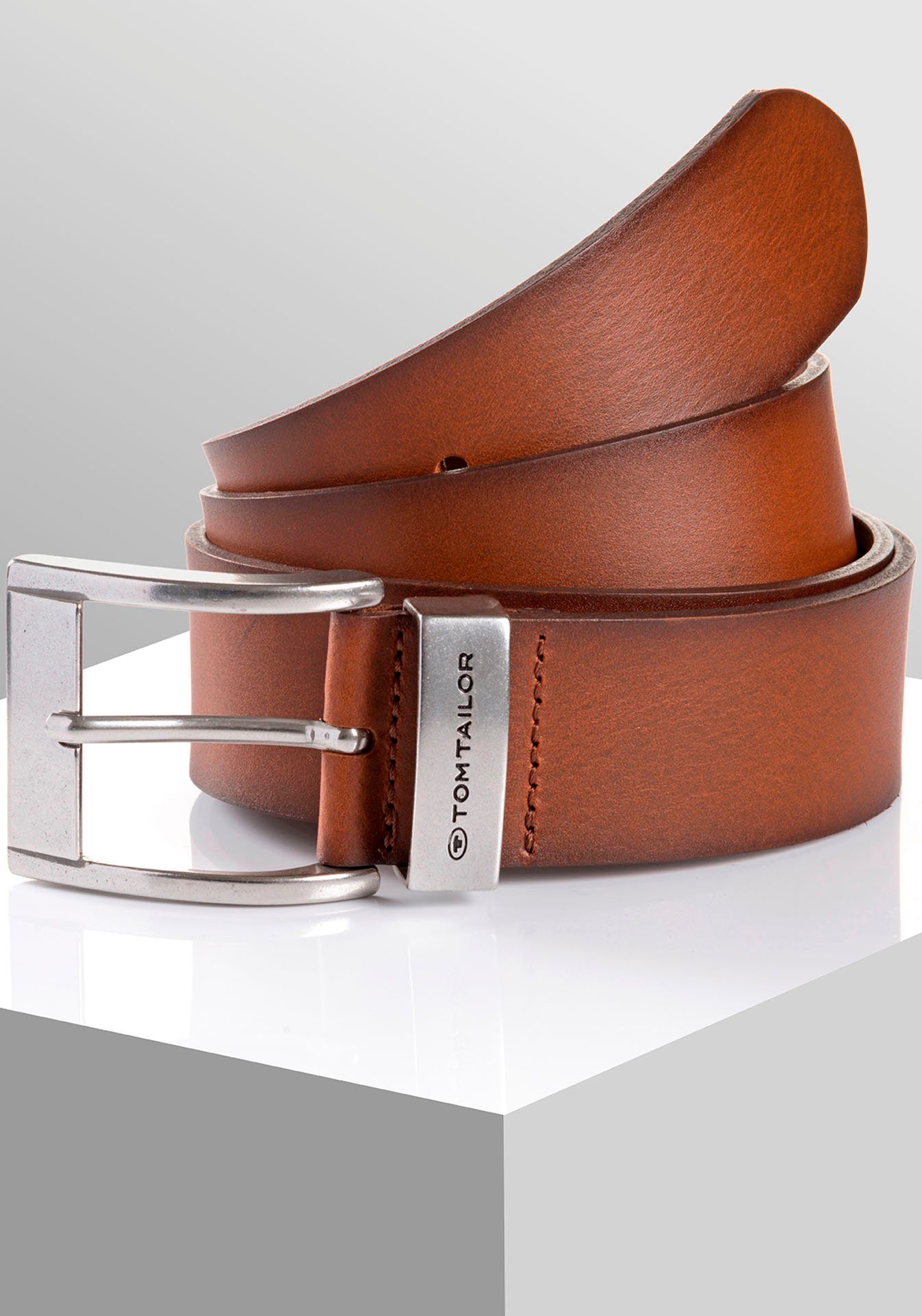 TOM TAILOR Ledergürtel TTTOM 4 cm günstig online kaufen