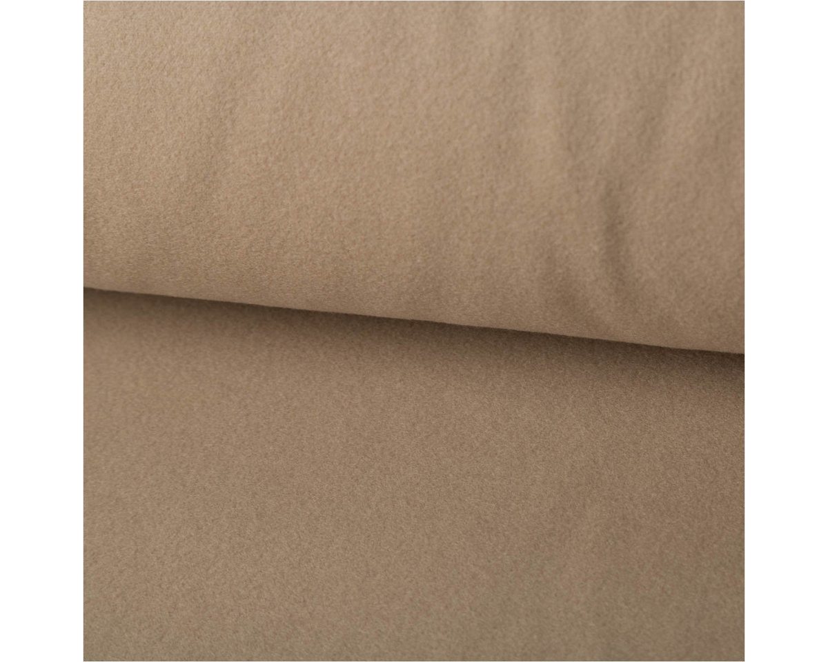 Thumbnail - SCHÖNER LEBEN. Stoff Mantelstoff Softcoat uni sand 1,50m Breite, pflegeleicht