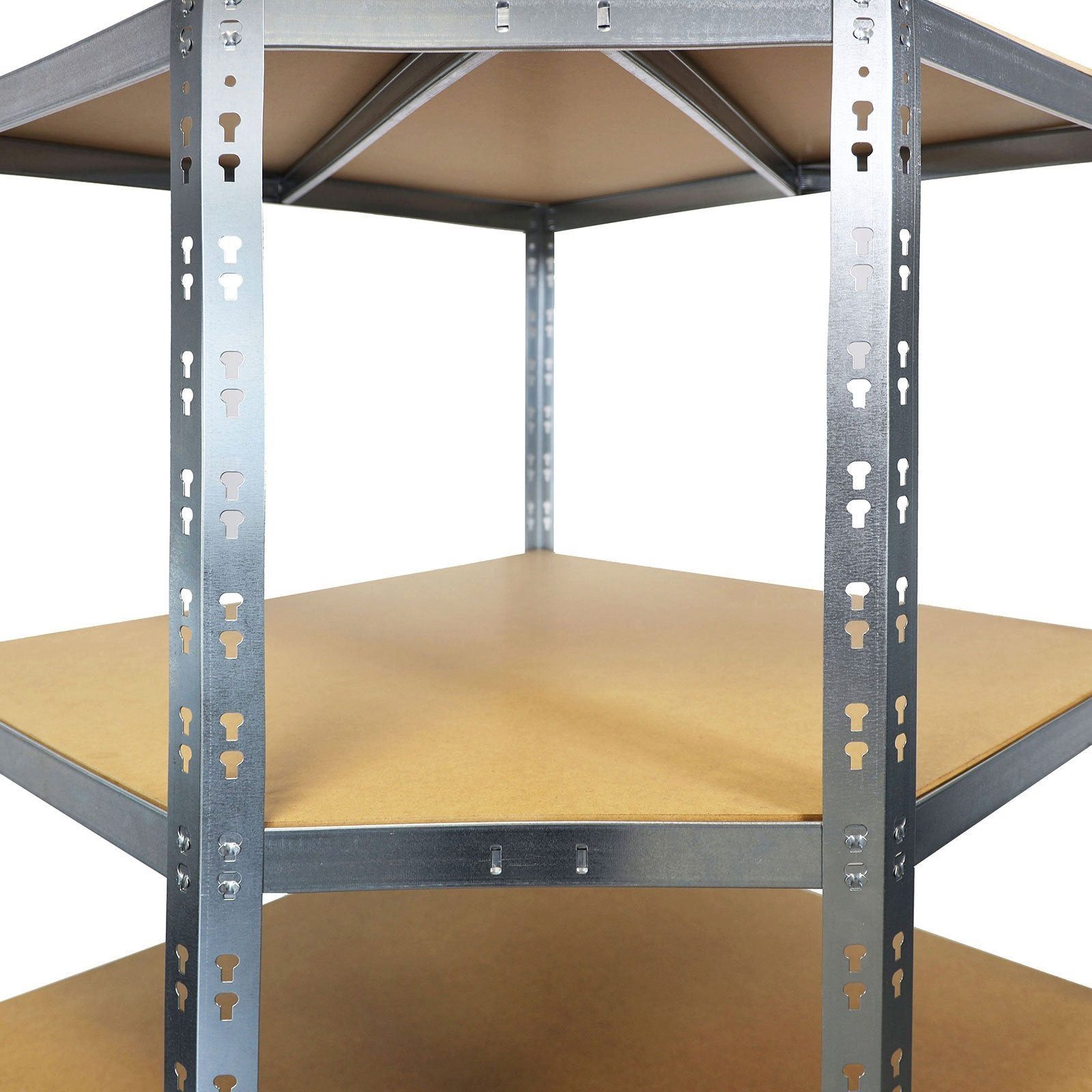 Karat Schwerlastregal Eckig, Regal, verschiedene Farben, Traglast von bis zu 875 kg, 180 x 90 x 42 x 60 cm, Hohe Traglast