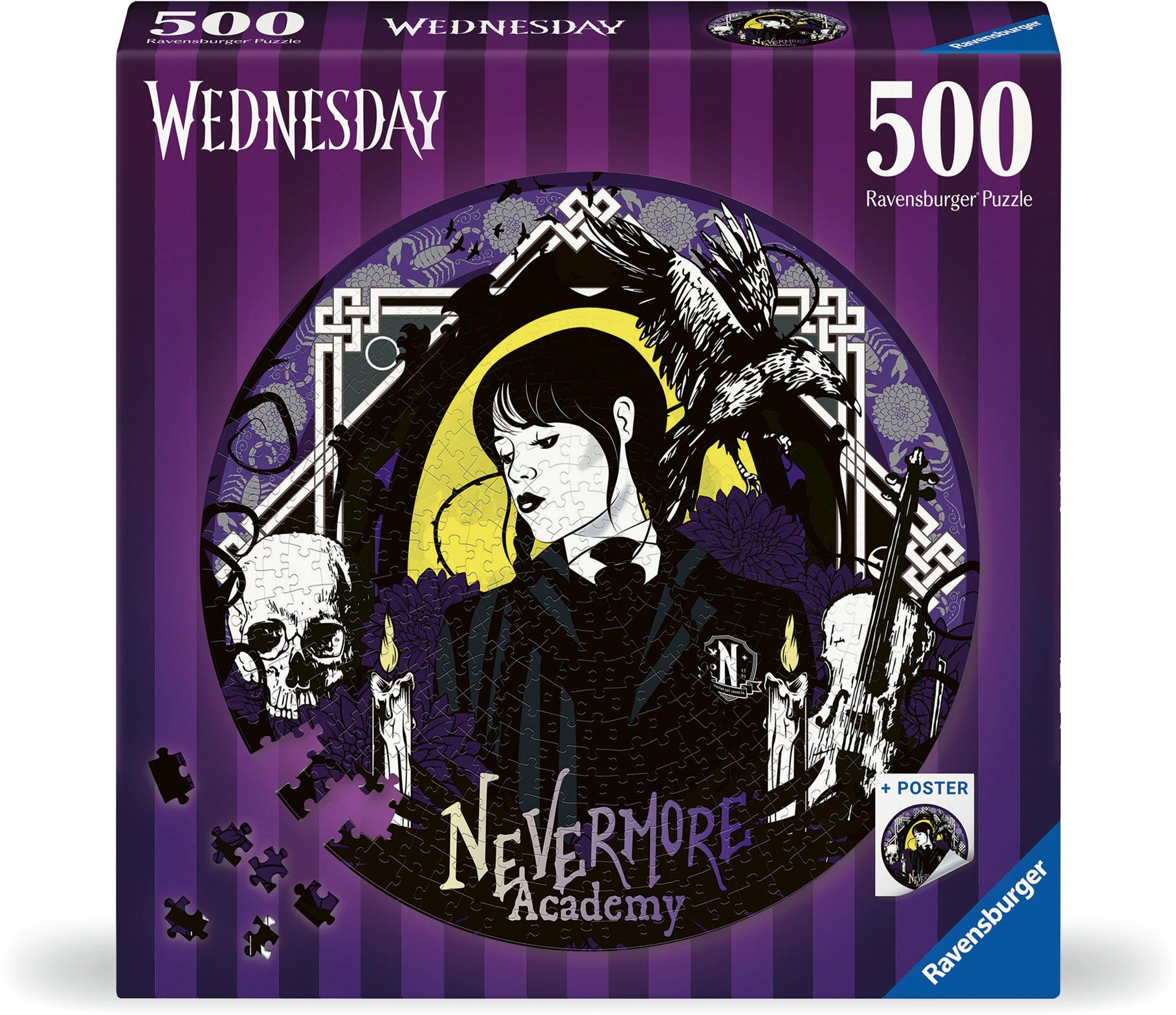 Ravensburger Puzzle Wednesday, 500 Puzzleteile, Made in Europe