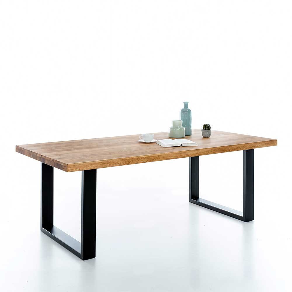 Pharao24 Esstisch Calama, aus Massivholz