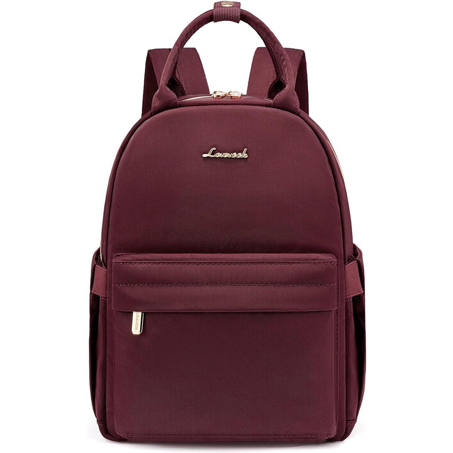 Minirucksack Rucksack Damen mini Cityrucksack wasserdicht 2in1 11 zoll Rot