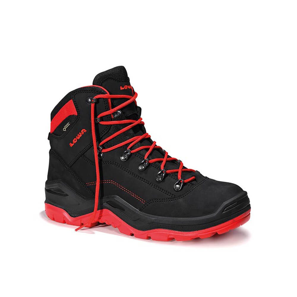 ELTEN LOWA Sicherheitsstiefel RENEGADE Work GTX red Mid S3 CI 5652 Arbeitsschuh GORE-TEX (wasserdicht)