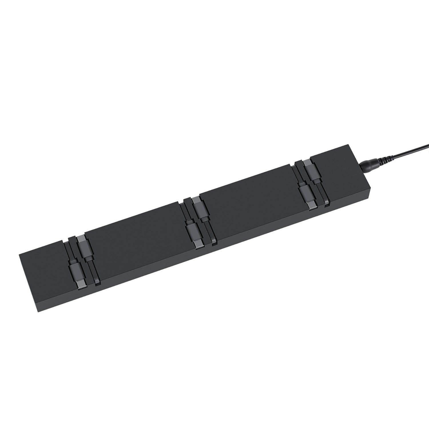 SIGOR LED Tischleuchte USB-C 6-Fach Charger