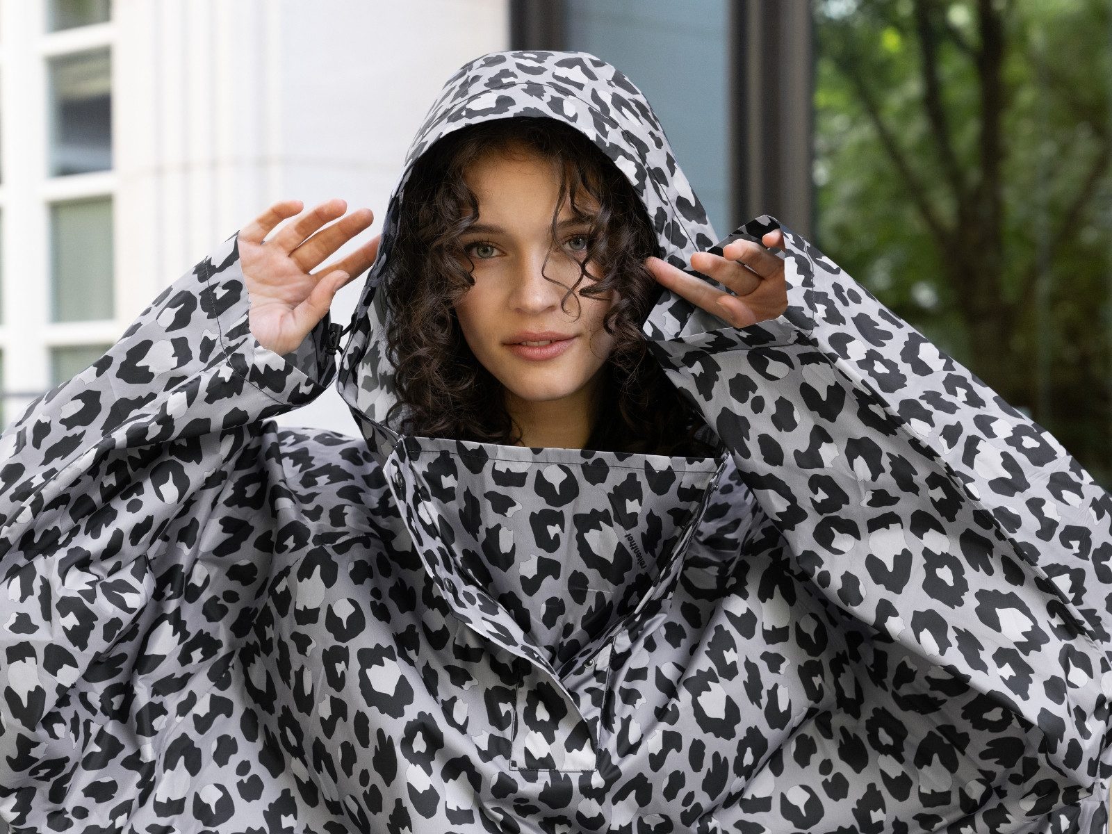 REISENTHEL® Regenponcho mini maxi raincoat leo nero