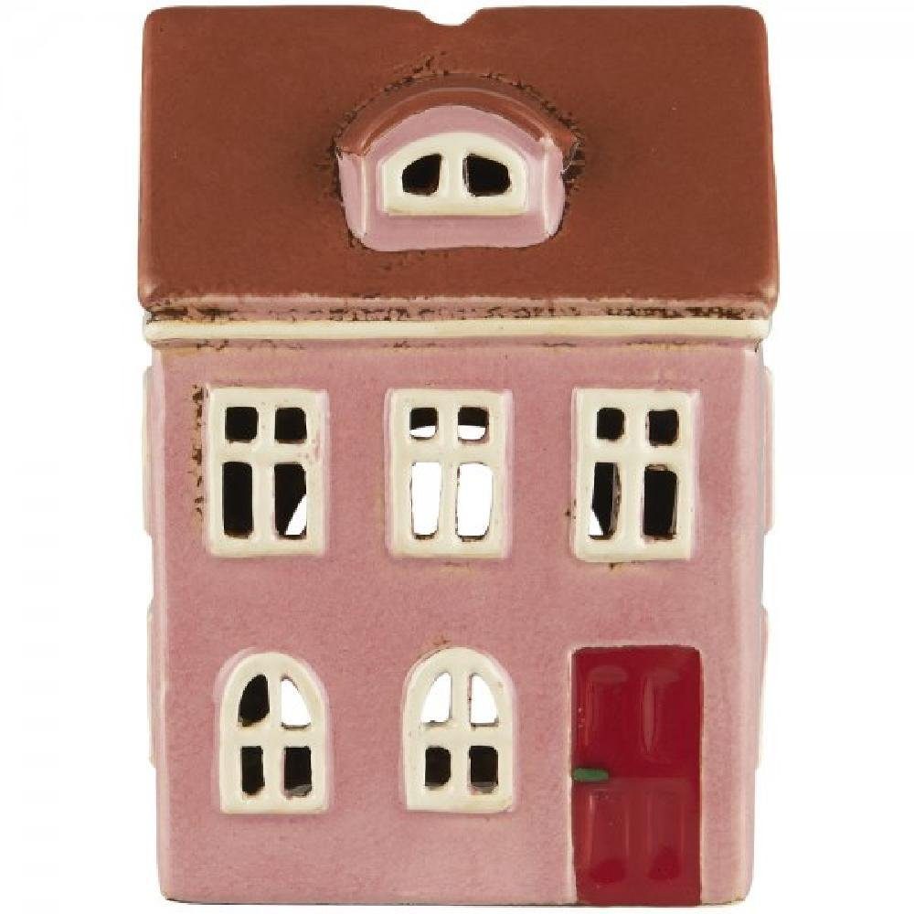 Ib Laursen Kerzenhalter Ib Laursen Haus für Teelicht Nyhavn gerundetes Dach günstig online kaufen