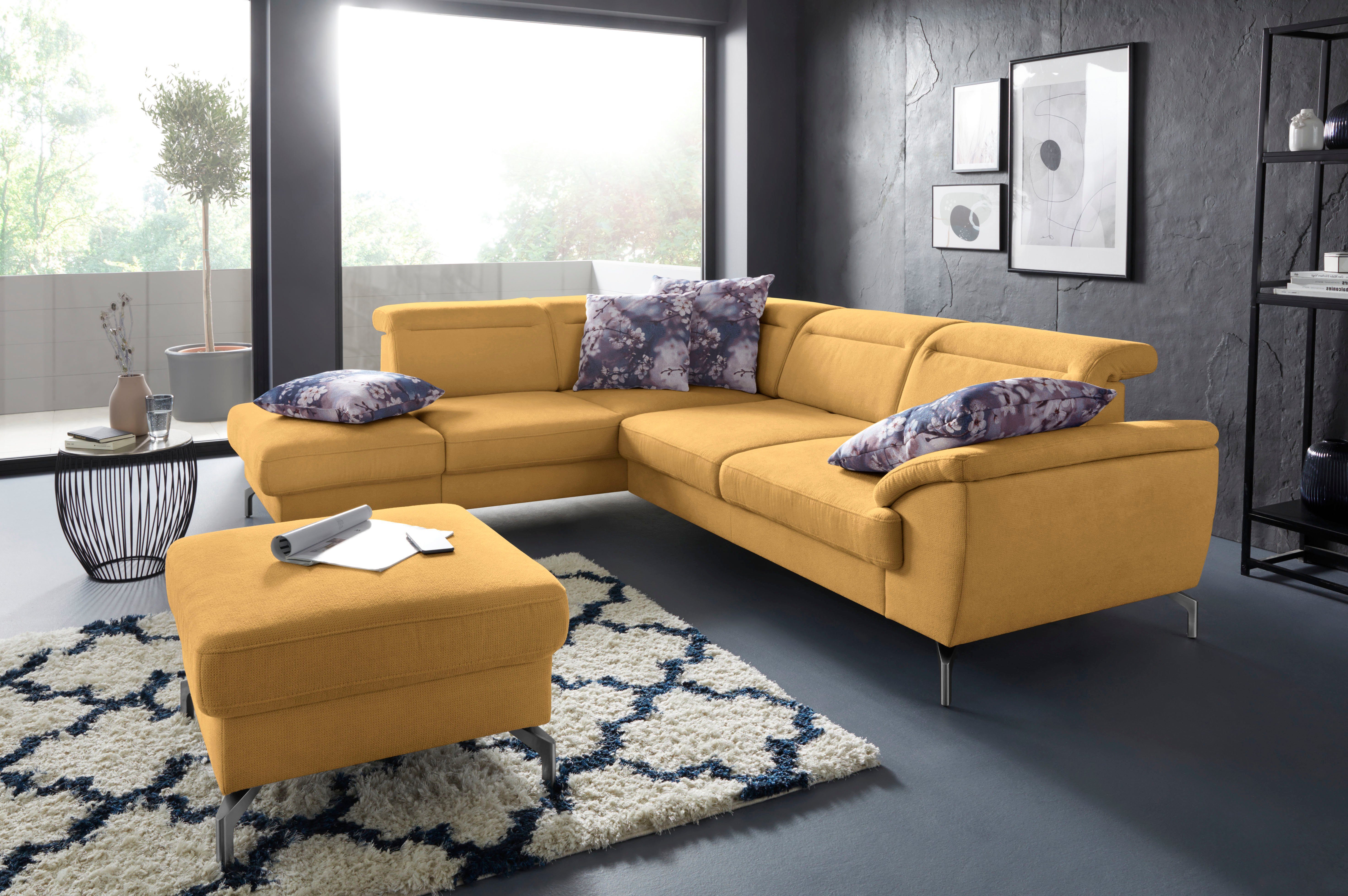 sit&more Ecksofa Percy L-Form, 15 cm günstig online kaufen