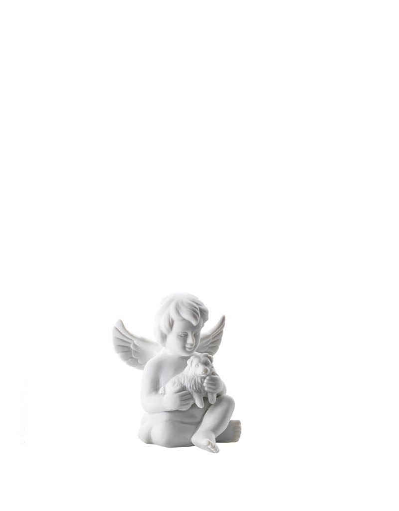 Rosenthal Engelfigur »Engel mit Hund aus matten Porzellan, klein«, detailverliebt & hochwertig