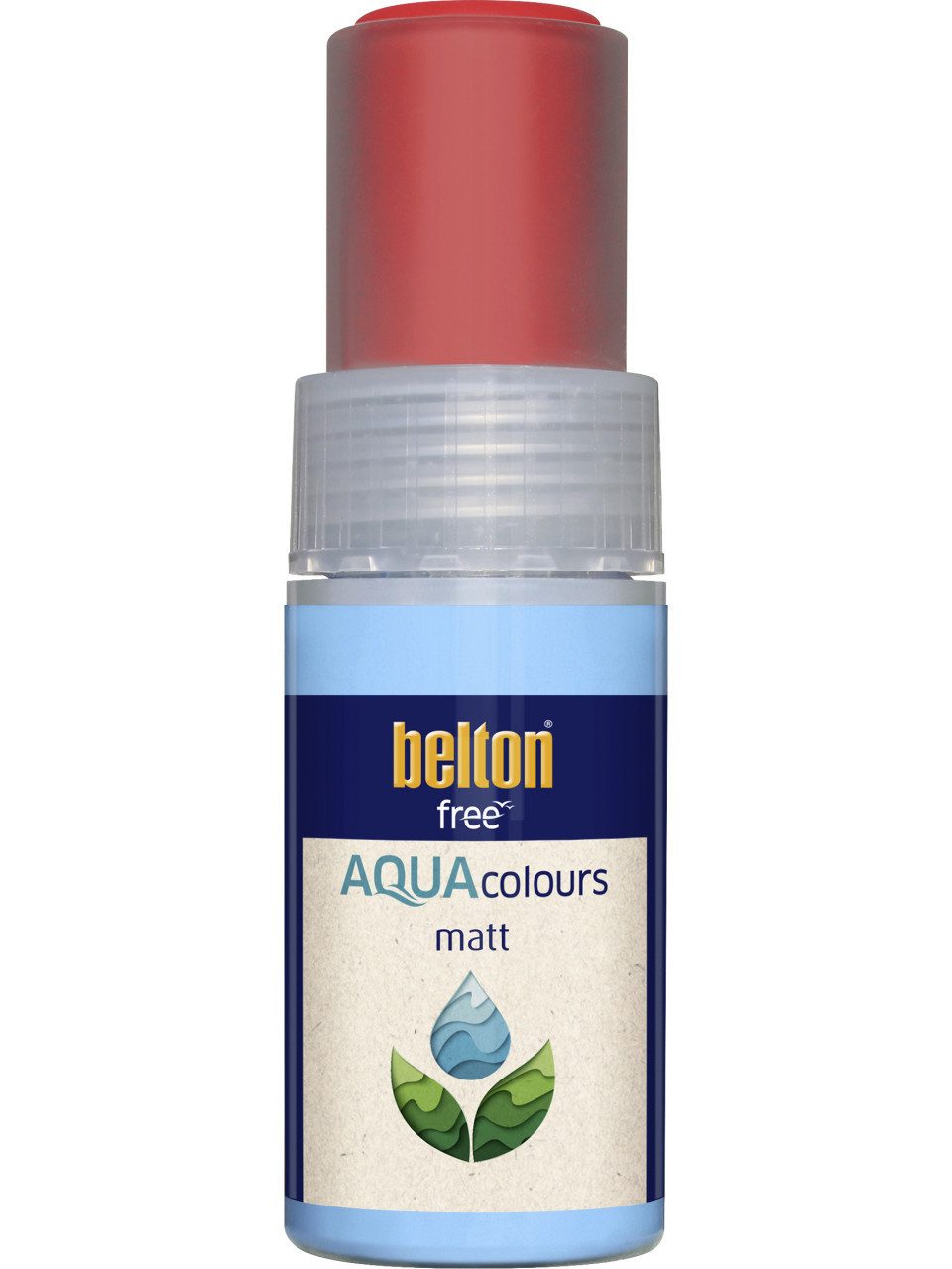 belton Acryl-Buntlack belton free Lackstift AQUAcolours 9 ml feuerrot
