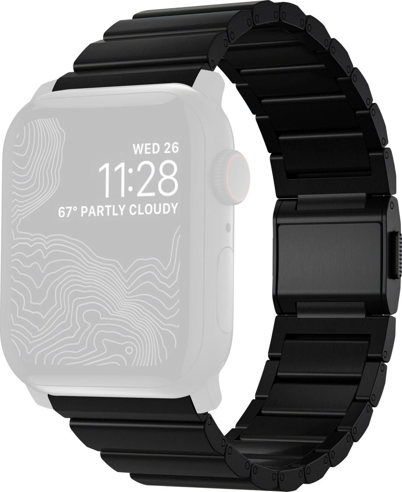 Nomad Smartwatch-Armband Strap Titanium V2 42/44/45/49mm günstig online kaufen