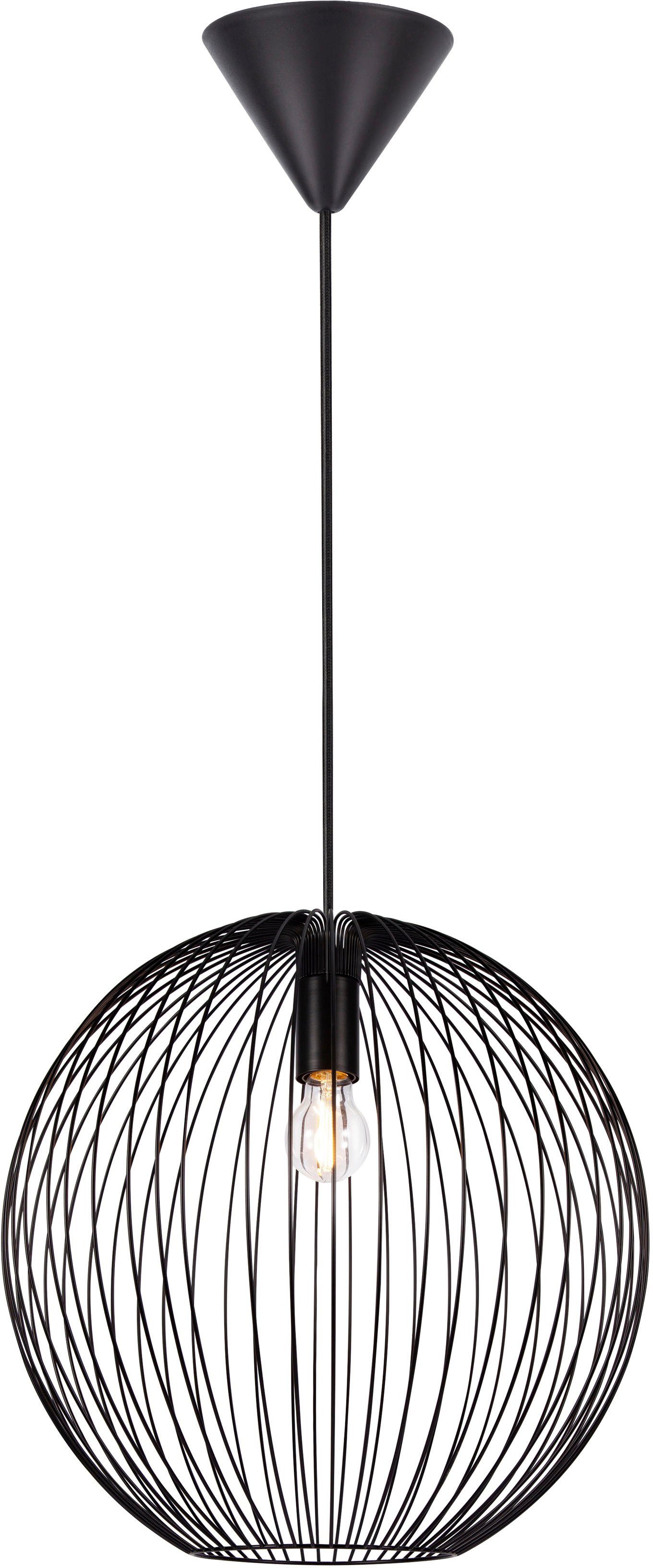 Nordlux Pendelleuchte Beroni, ohne Leuchtmittel, Minimalistisches und indus günstig online kaufen