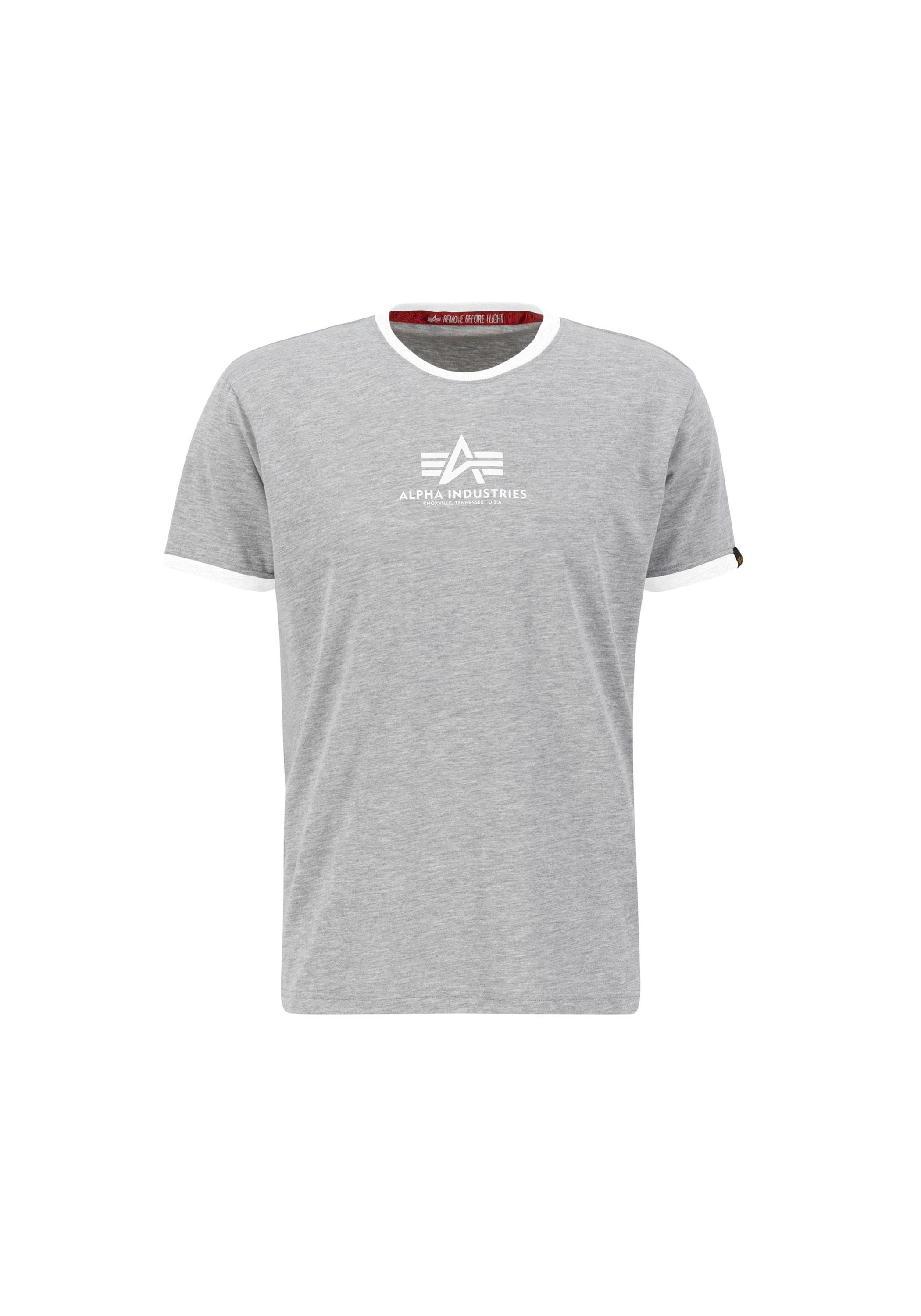 Alpha Industries T-Shirt ALPHA INDUSTRIES Men - T-Shirts Basic T Contrast ML