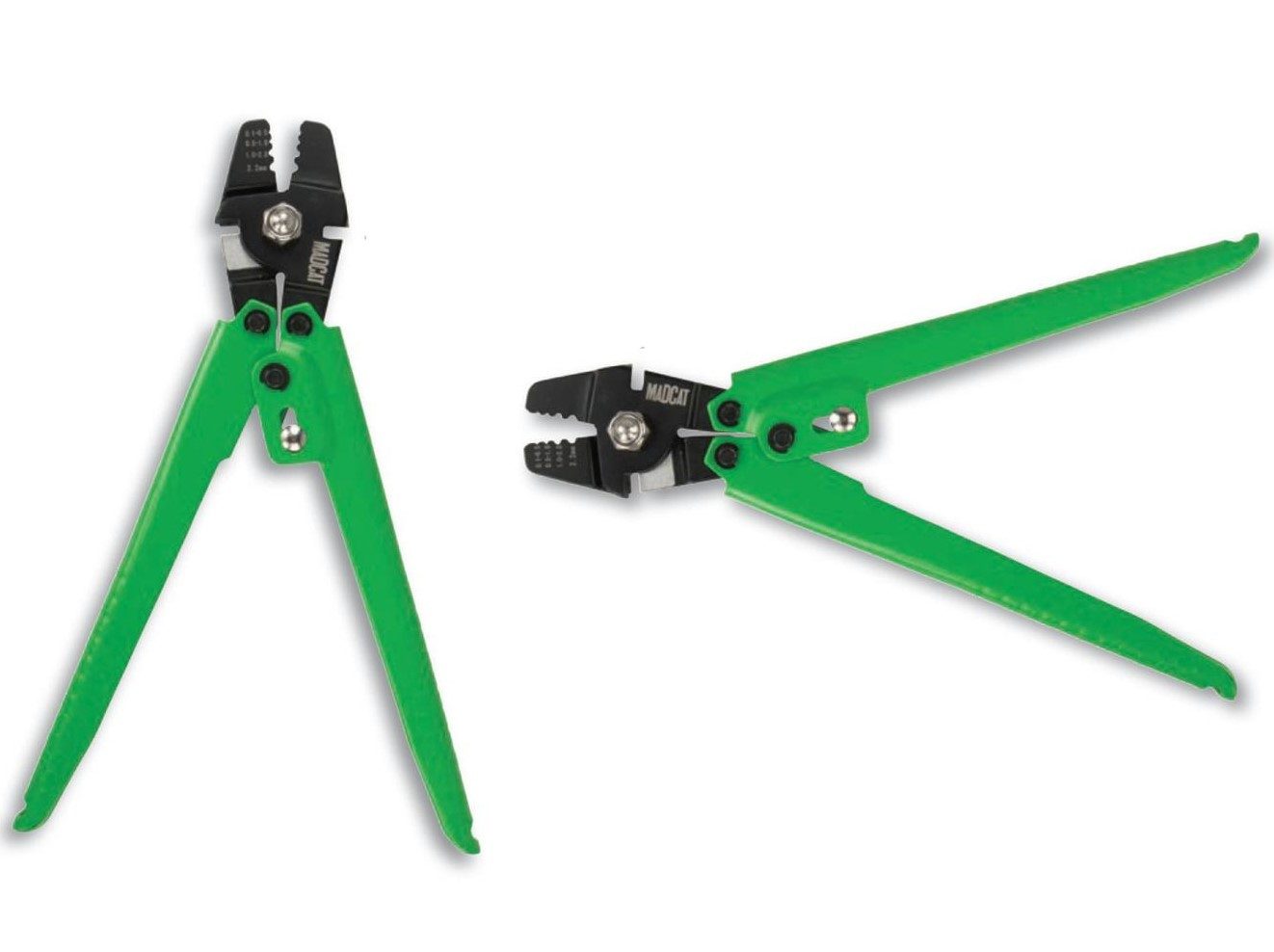 MADCAT Crimpzange MADCAT Crimping Zange - Crimping Pliers - für ver. Hülsen - Vorfächer, 1-tlg., Rostfreier Stahl