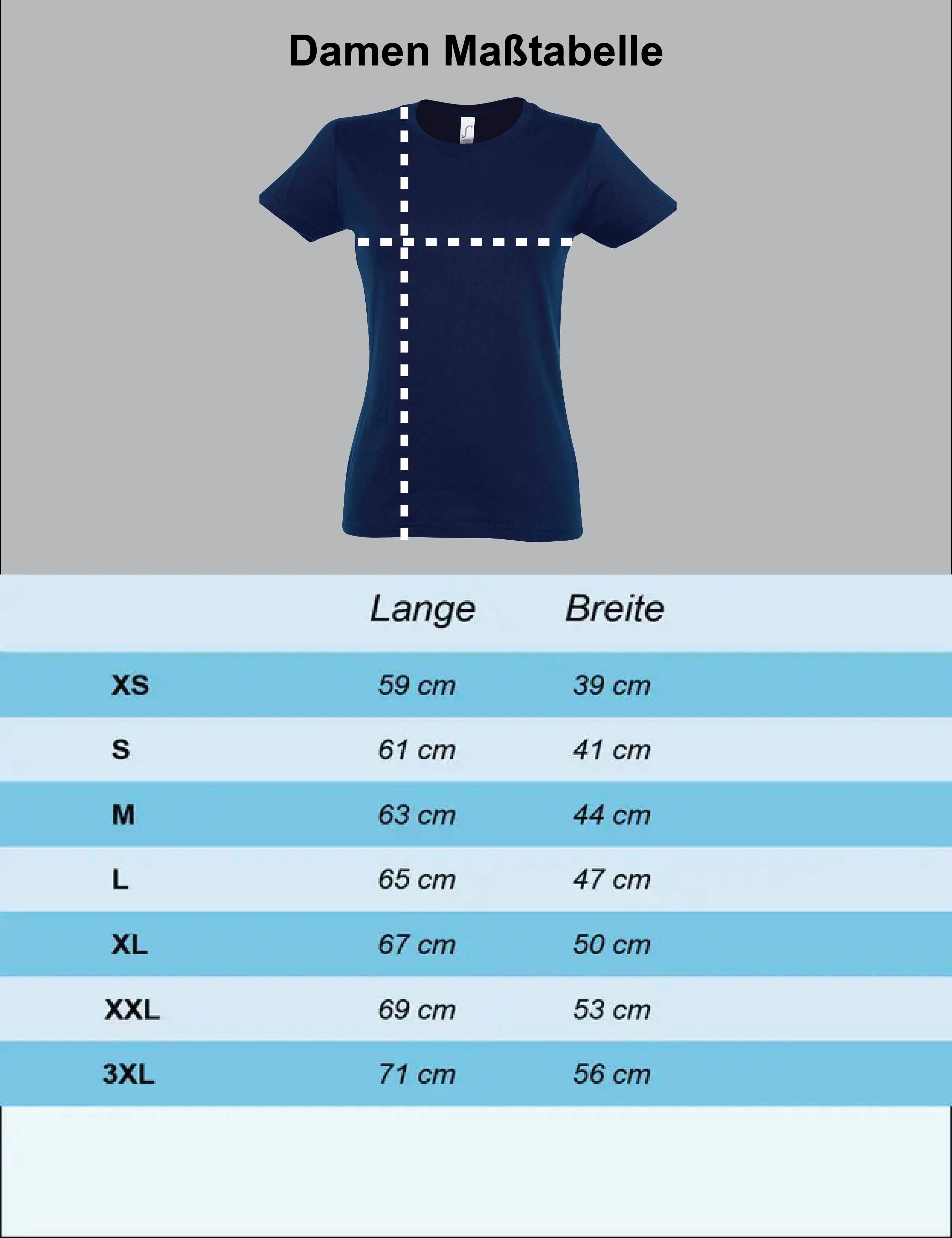 Youth Designz Print-Shirt Damen T-shirt Rentnerin 2026 Aufdruck lustig Geschenk Statement mit lustigen Print für Frauen